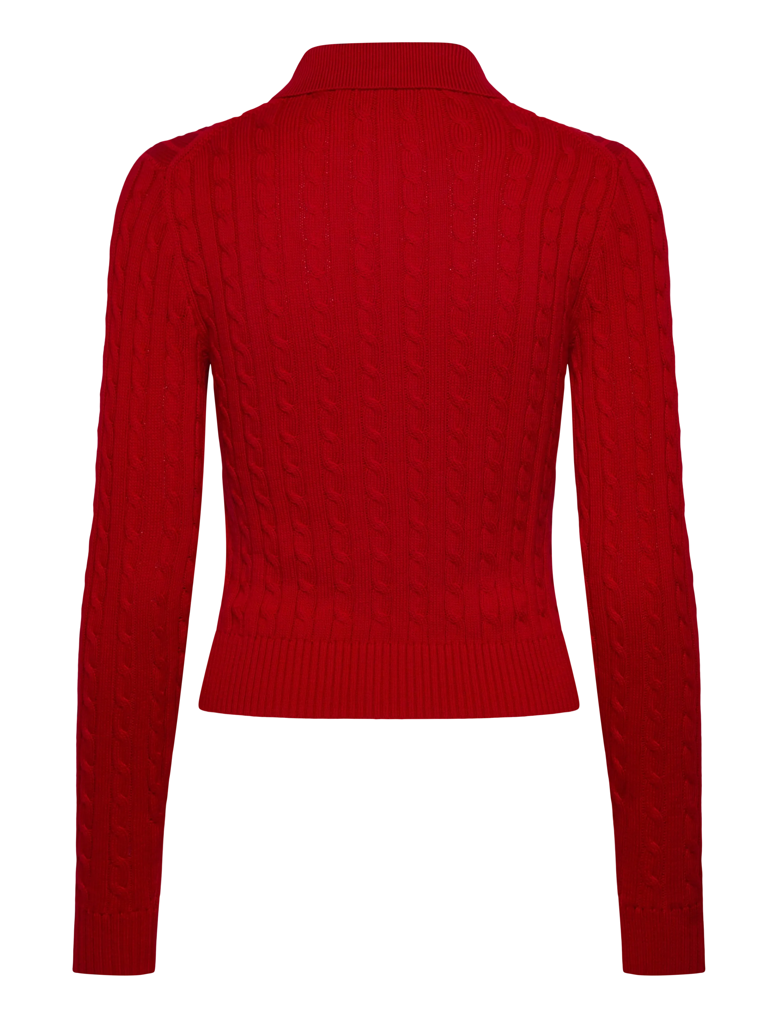 Polo Ralph Lauren - Cable-Knit Cotton Cardigan - rl2000 red - 2