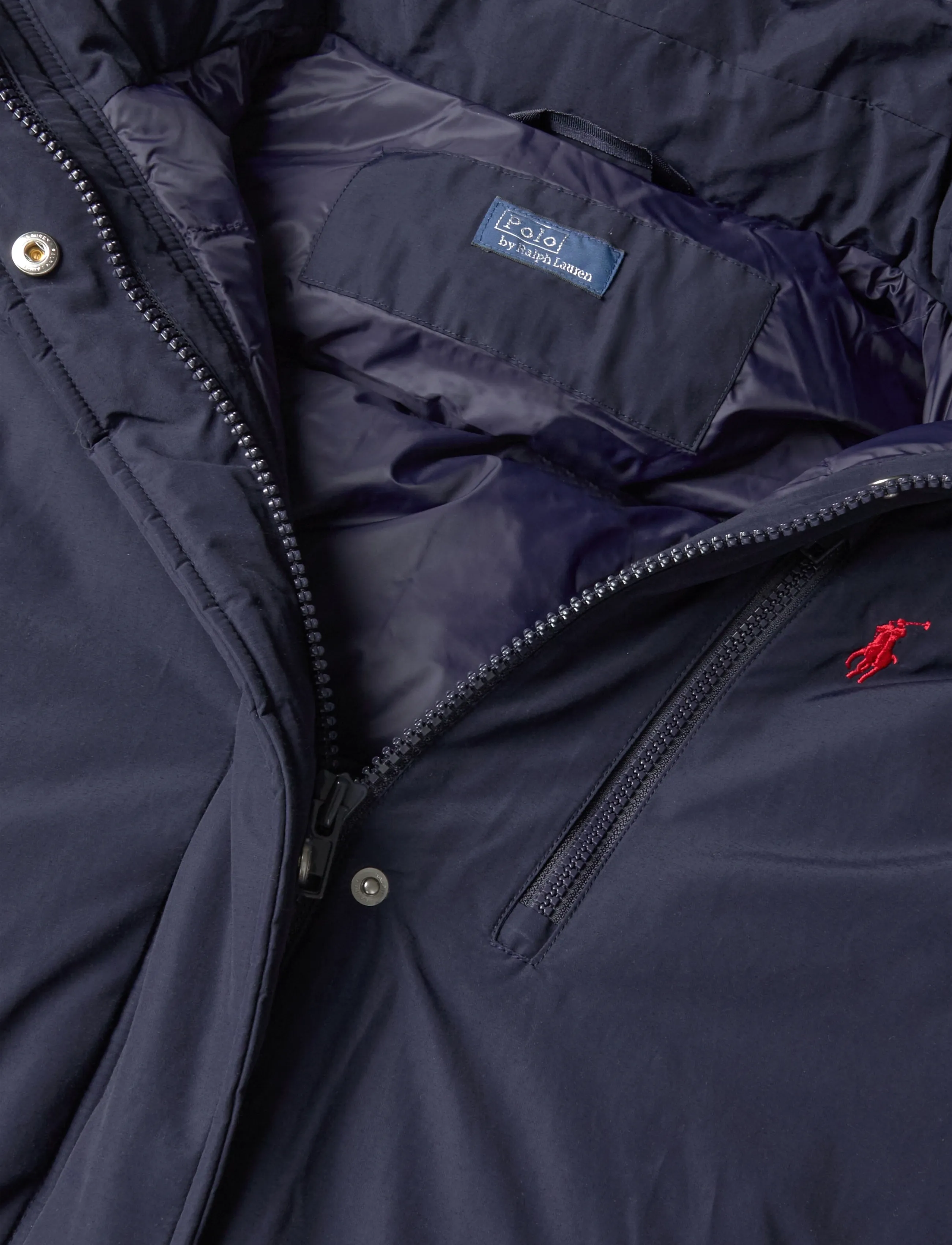 Polo Ralph Lauren - Mid-Weight Down Puffer Coat - vinterjakker - rl navy - 2