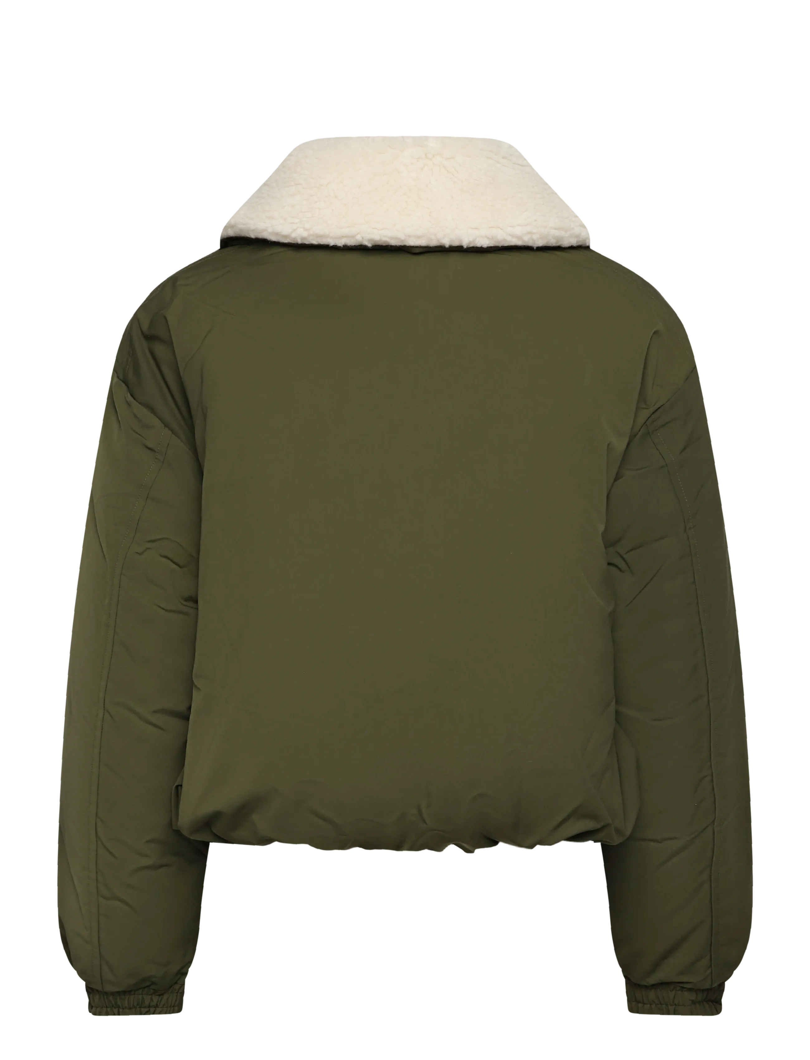 Polo Ralph Lauren - High-Pile-Collar Down Puffer Jacket - tunna jackor - new olive - 2