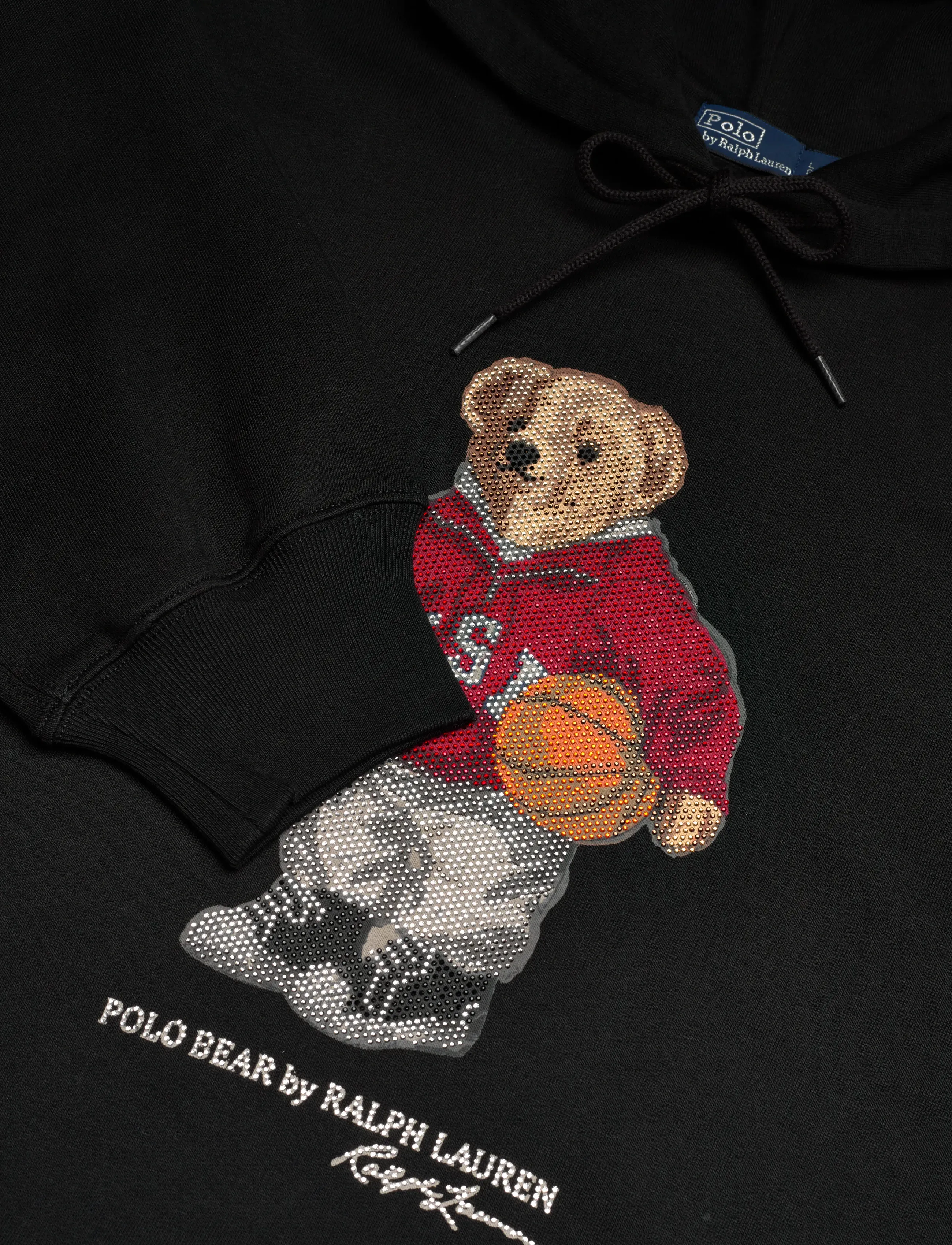 Polo Ralph Lauren - Polo Bear Fleece Hoodie - polo black - 2