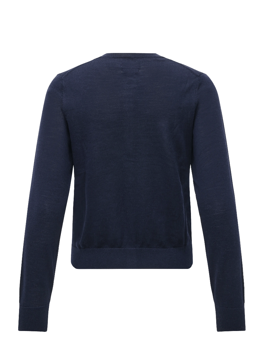 Polo Ralph Lauren - Wool Crewneck Cardigan - strickjacken - hunter navy - 2