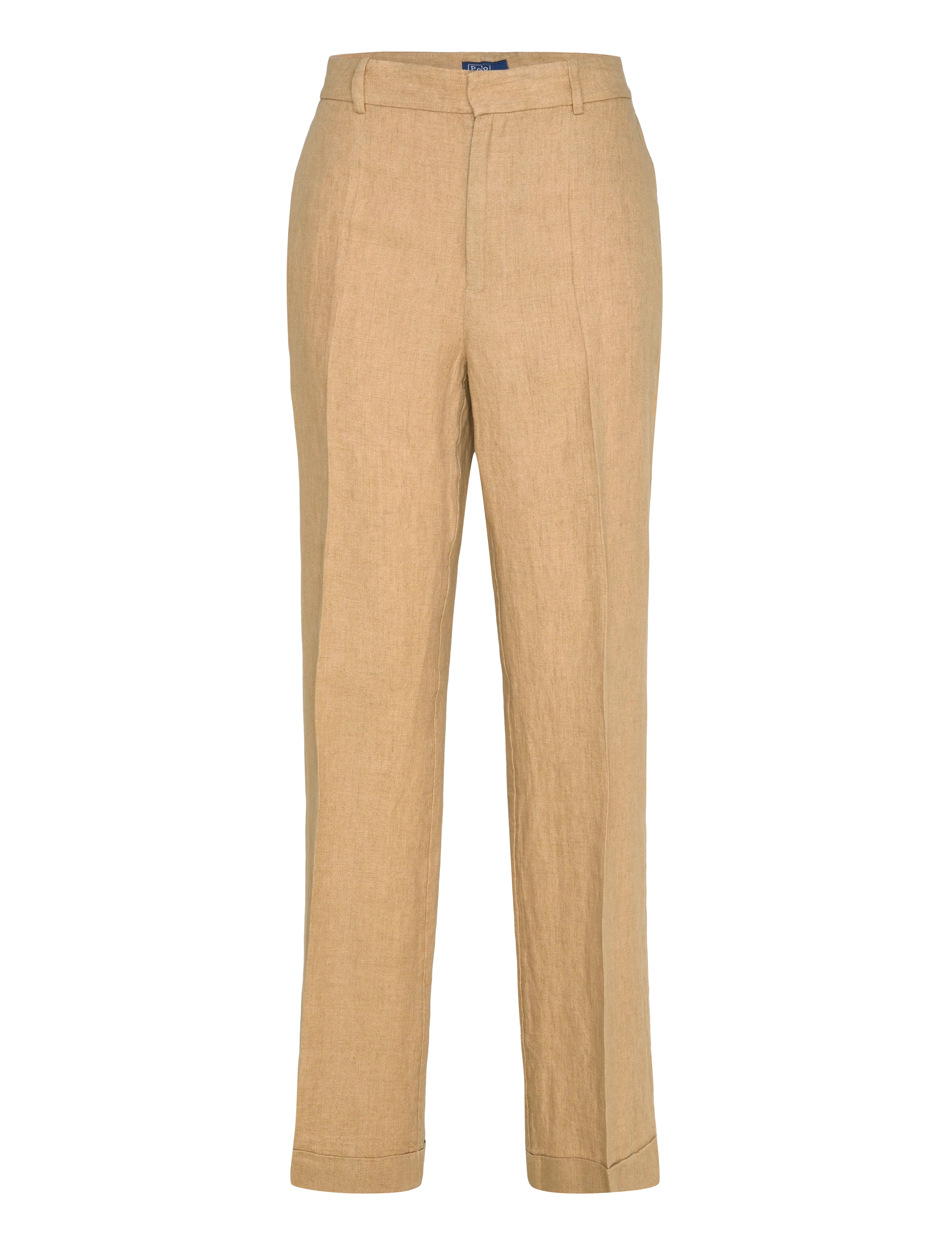 Polo Ralph Lauren Linen High-Rise Relaxed Straight Pant - Hosen - CLASSIC CAMEL / beige
