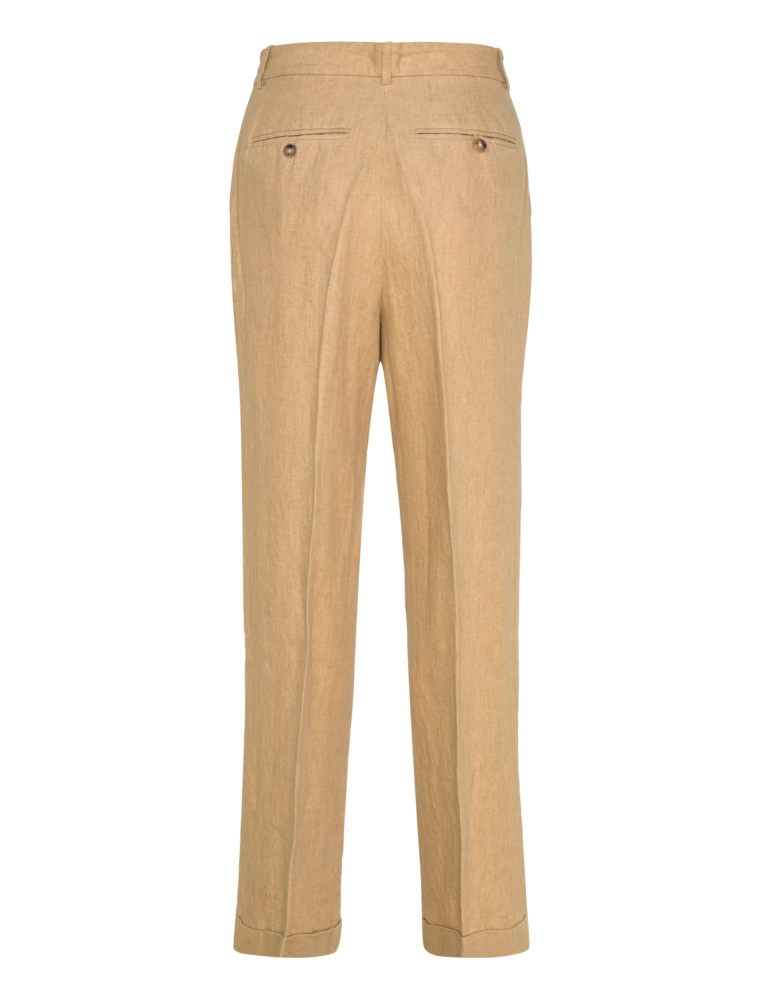 Polo Ralph Lauren - 9/1 DELAVE LINEN-WVN-PANTS - linnebyxor - classic camel - 2