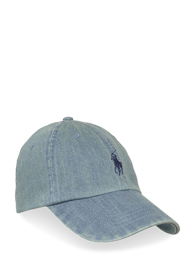 Polo Ralph Lauren - Denim Ball Cap - kasketter - light wash denim - 0