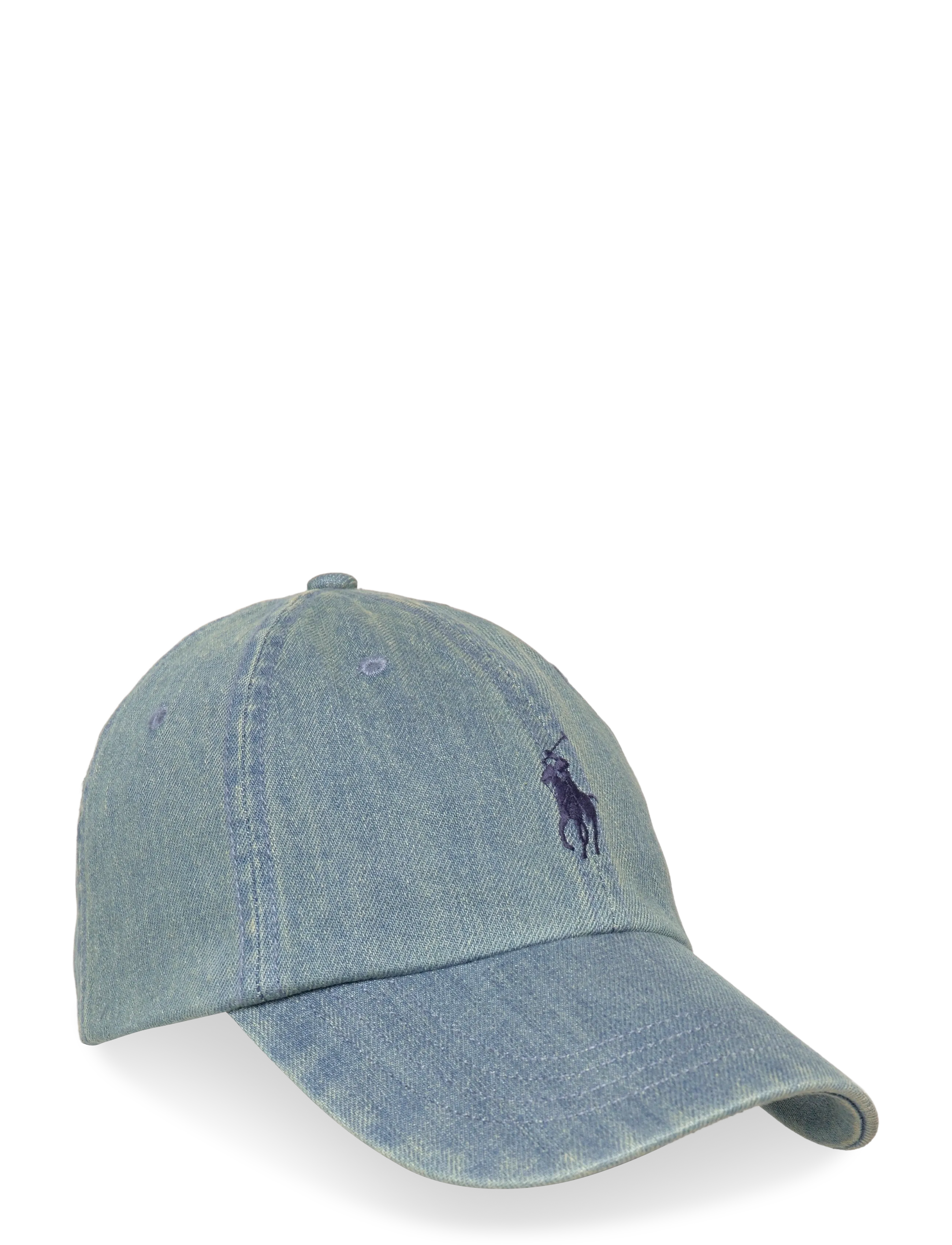 Polo Ralph Lauren Denim Ball Cap - Nyheder - LIGHT WASH DENIM / blue