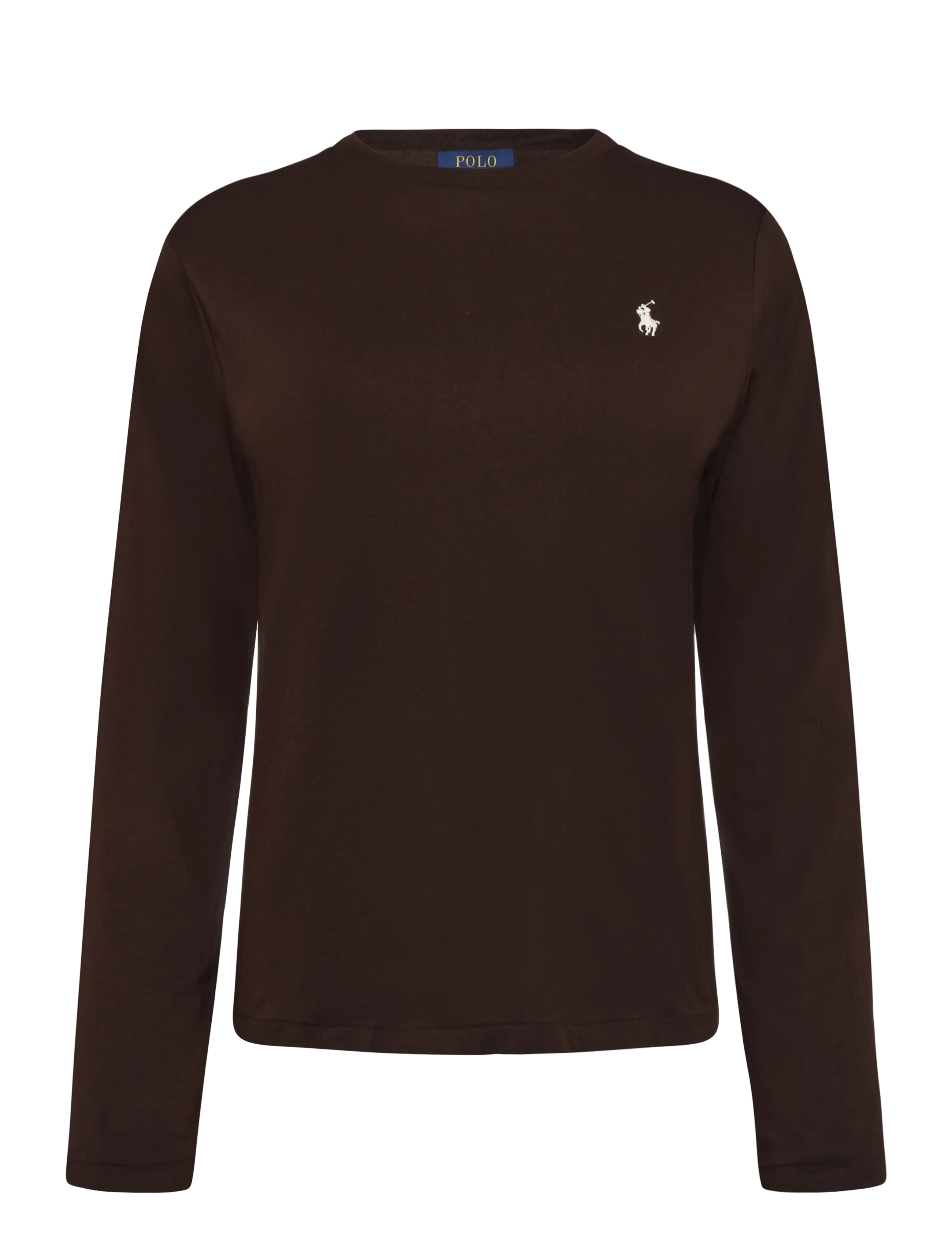 Polo Ralph Lauren 40/1 COTTON JERSEY-KNT-T-SHIRT - Ralph Lauren - CIRCUIT BROWN / brown