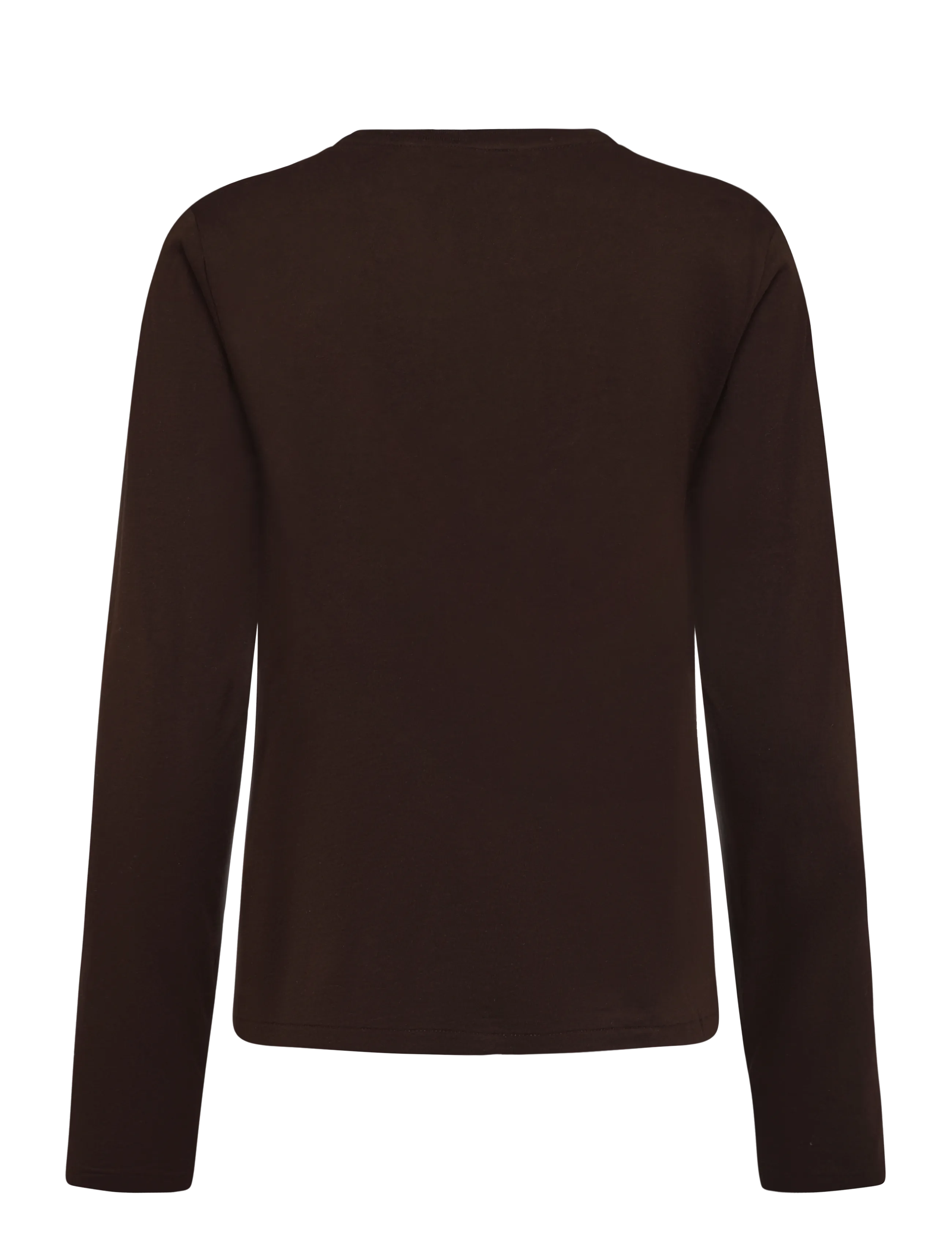 Polo Ralph Lauren - 40/1 COTTON JERSEY-KNT-T-SHIRT - langærmede toppe - circuit brown - 1