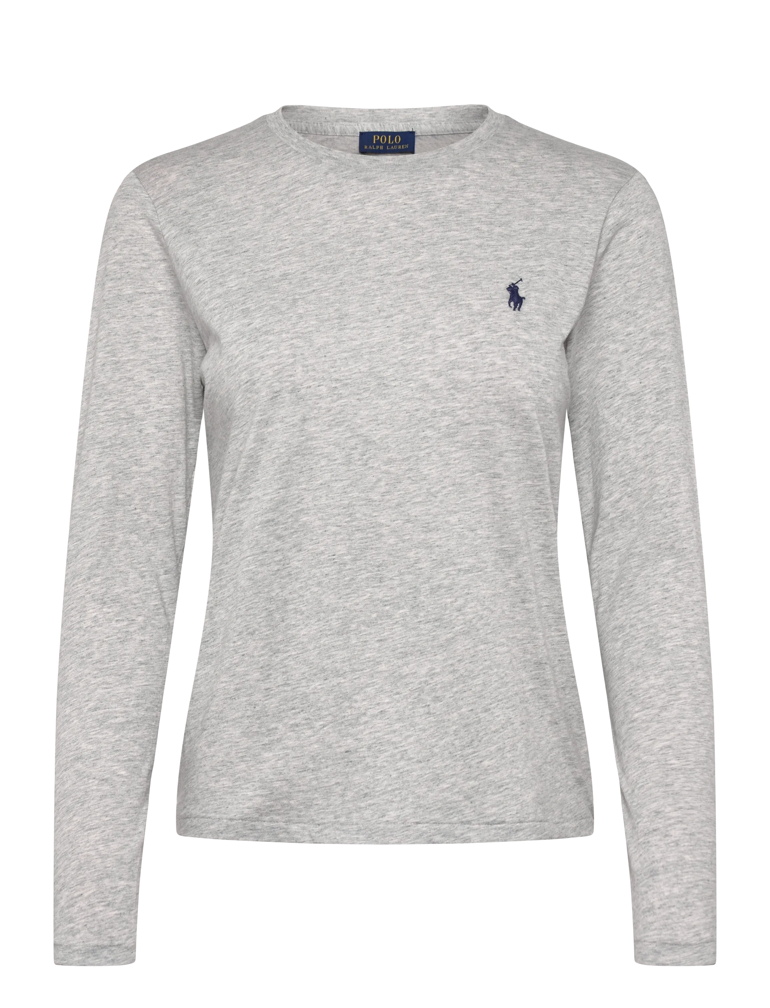 Polo Ralph Lauren Classic Fit Jersey Long-Sleeve Tee - Ralph Lauren - COBBLESTONE HEATH / grey