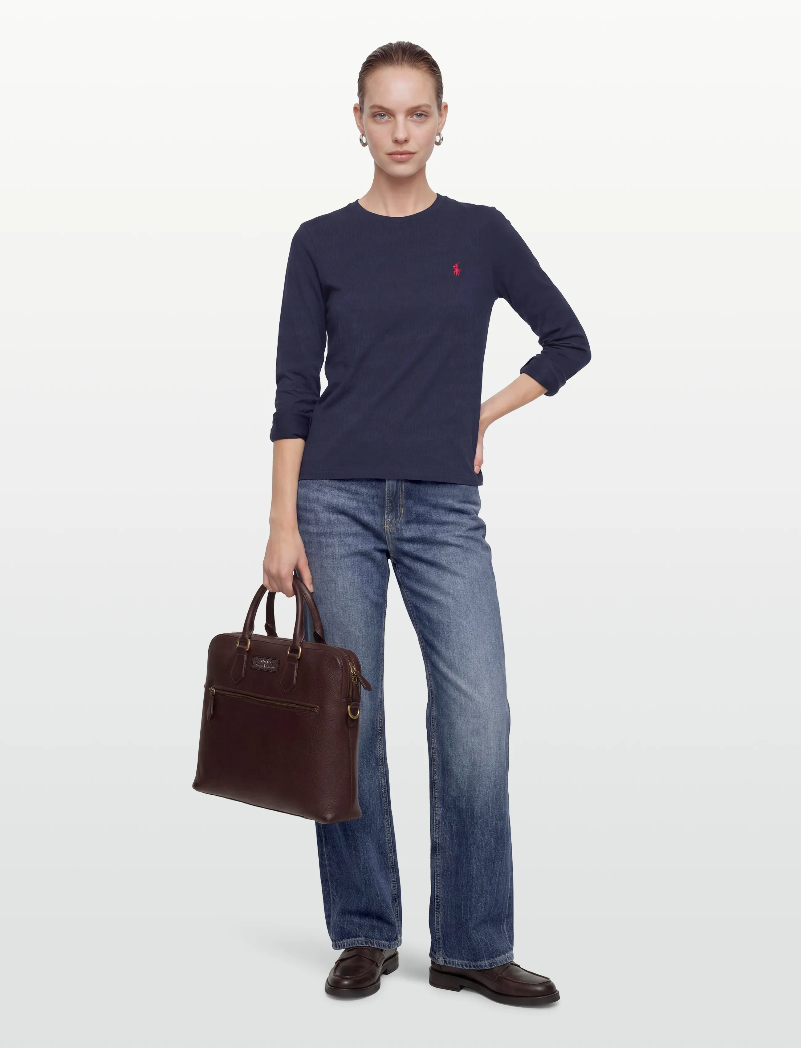 Classic Fit Jersey Long-Sleeve Tee