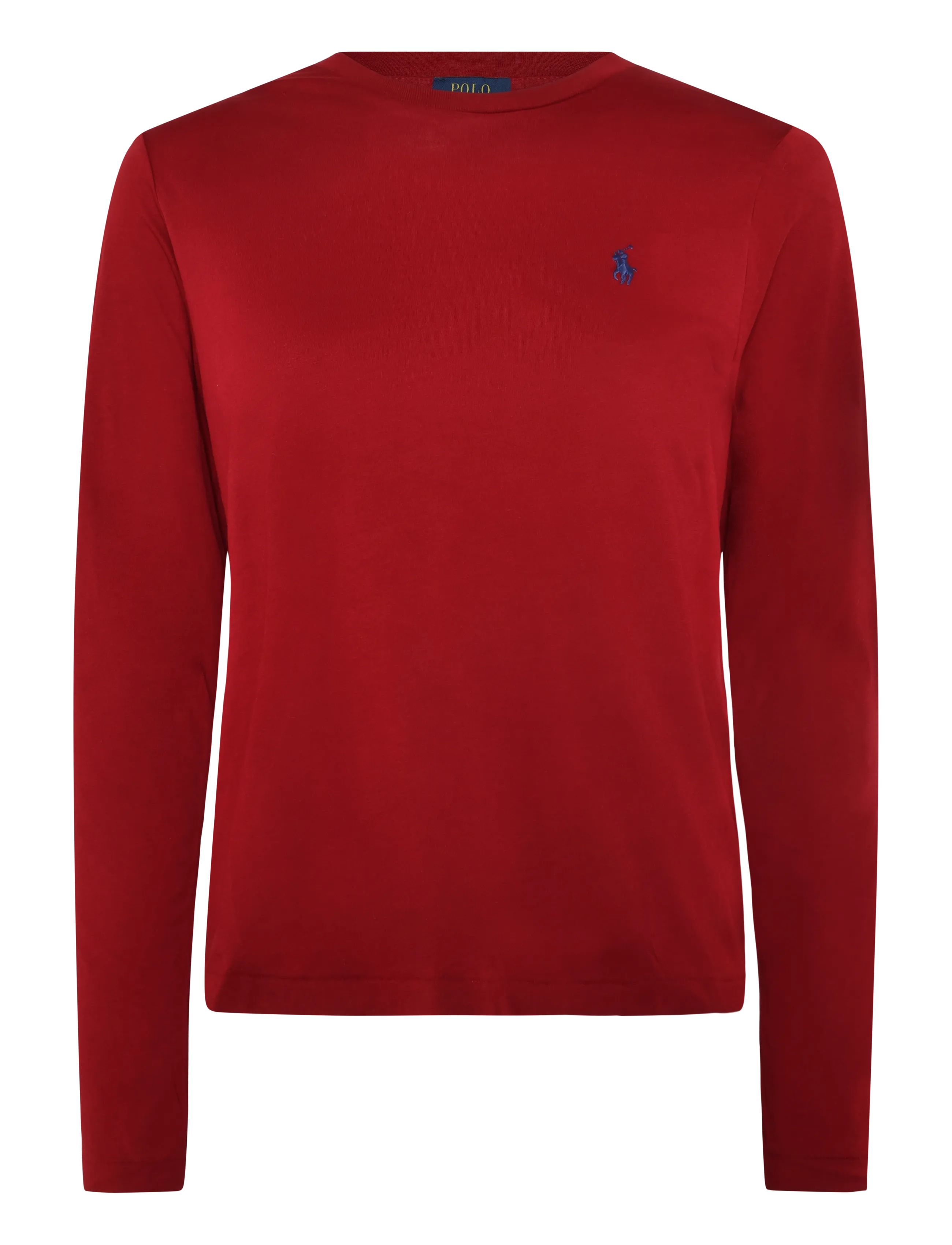 Polo Ralph Lauren 40/1 COTTON JERSEY-KNT-T-SHIRT - T-shirts & Toppar - EATON RED / red