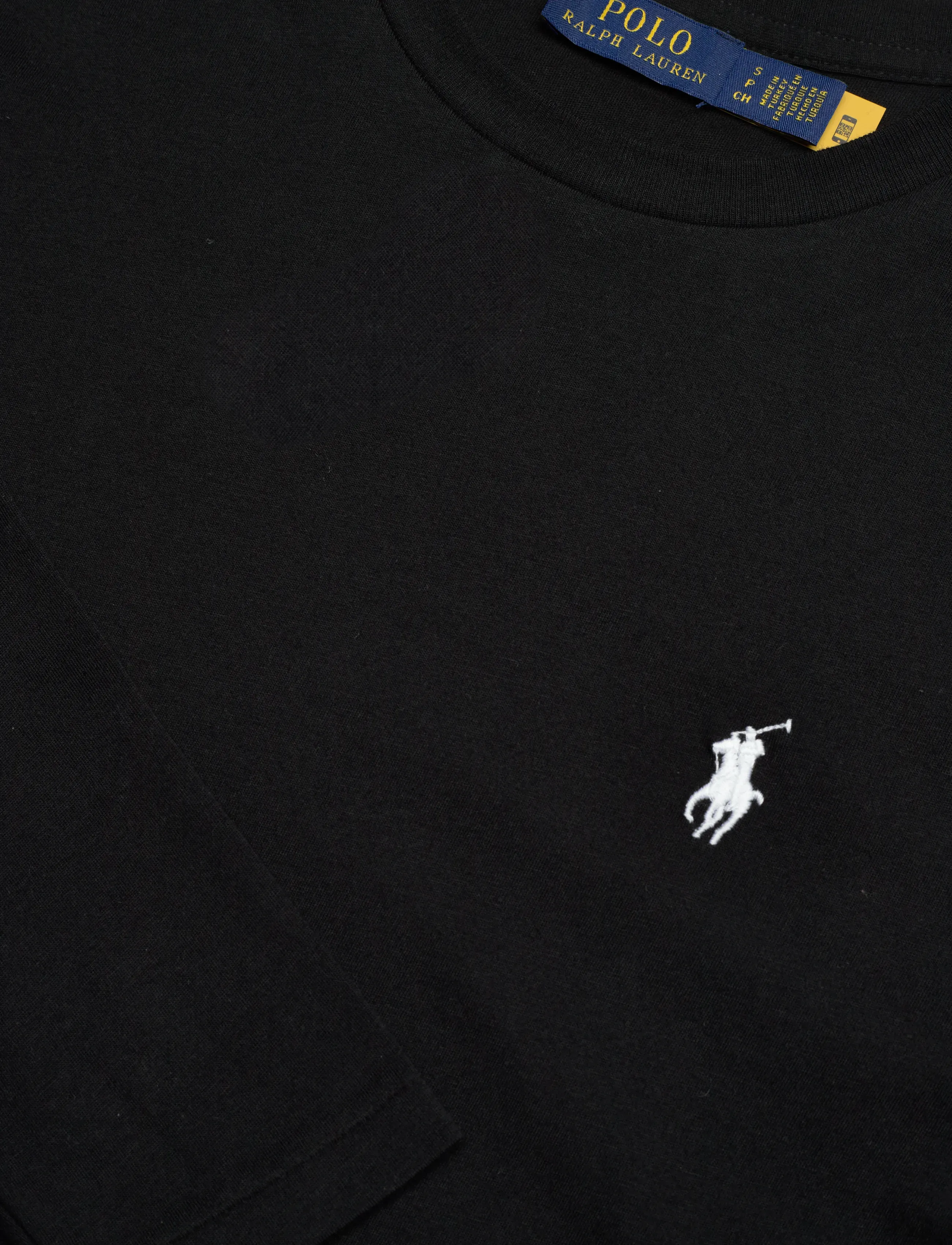 Polo Ralph Lauren - Classic Fit Jersey Long-Sleeve Tee - langærmede toppe - polo black - 5