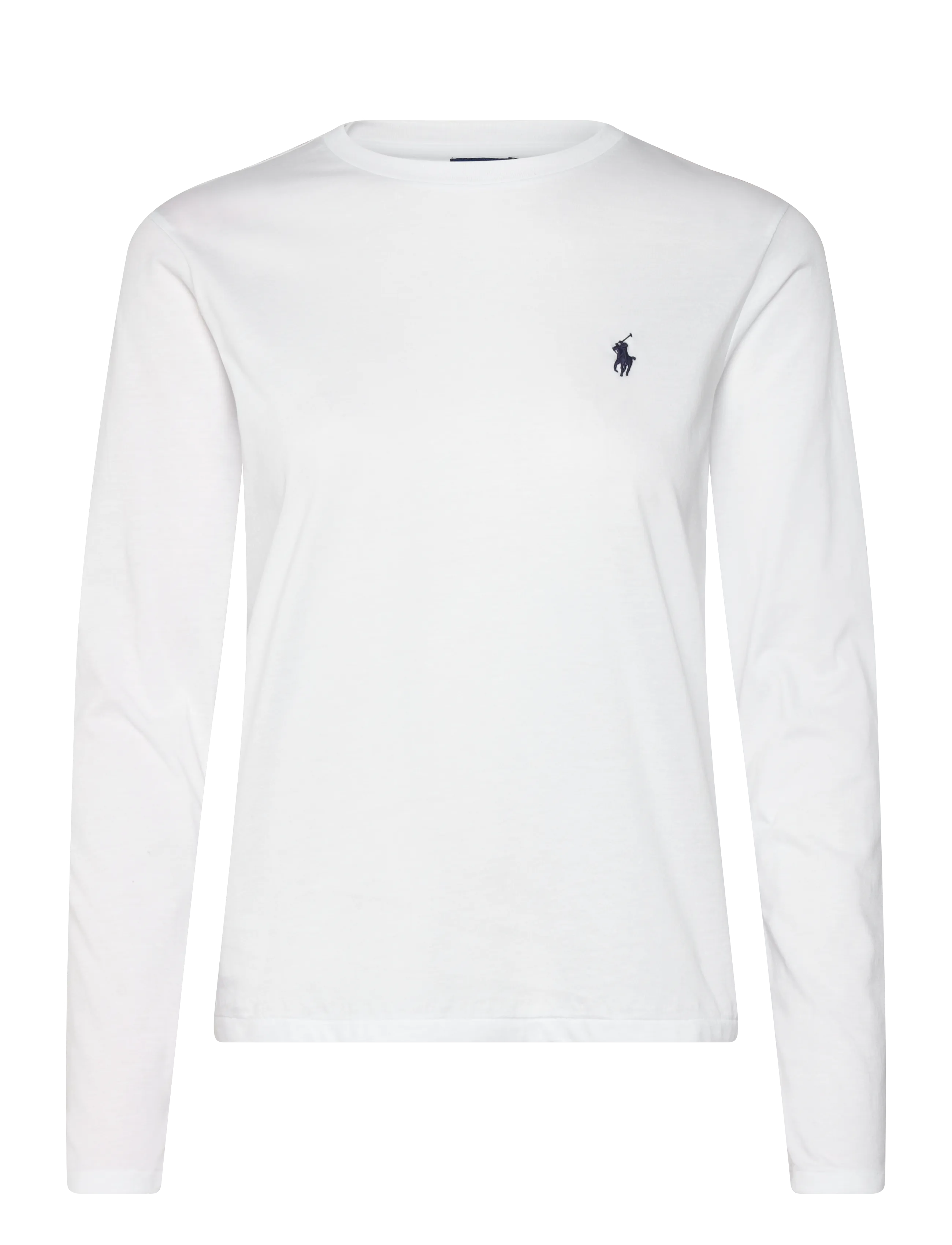 Polo Ralph Lauren 40/1 COTTON JERSEY-KNT-T-SHIRT - Ralph Lauren - WHITE / white