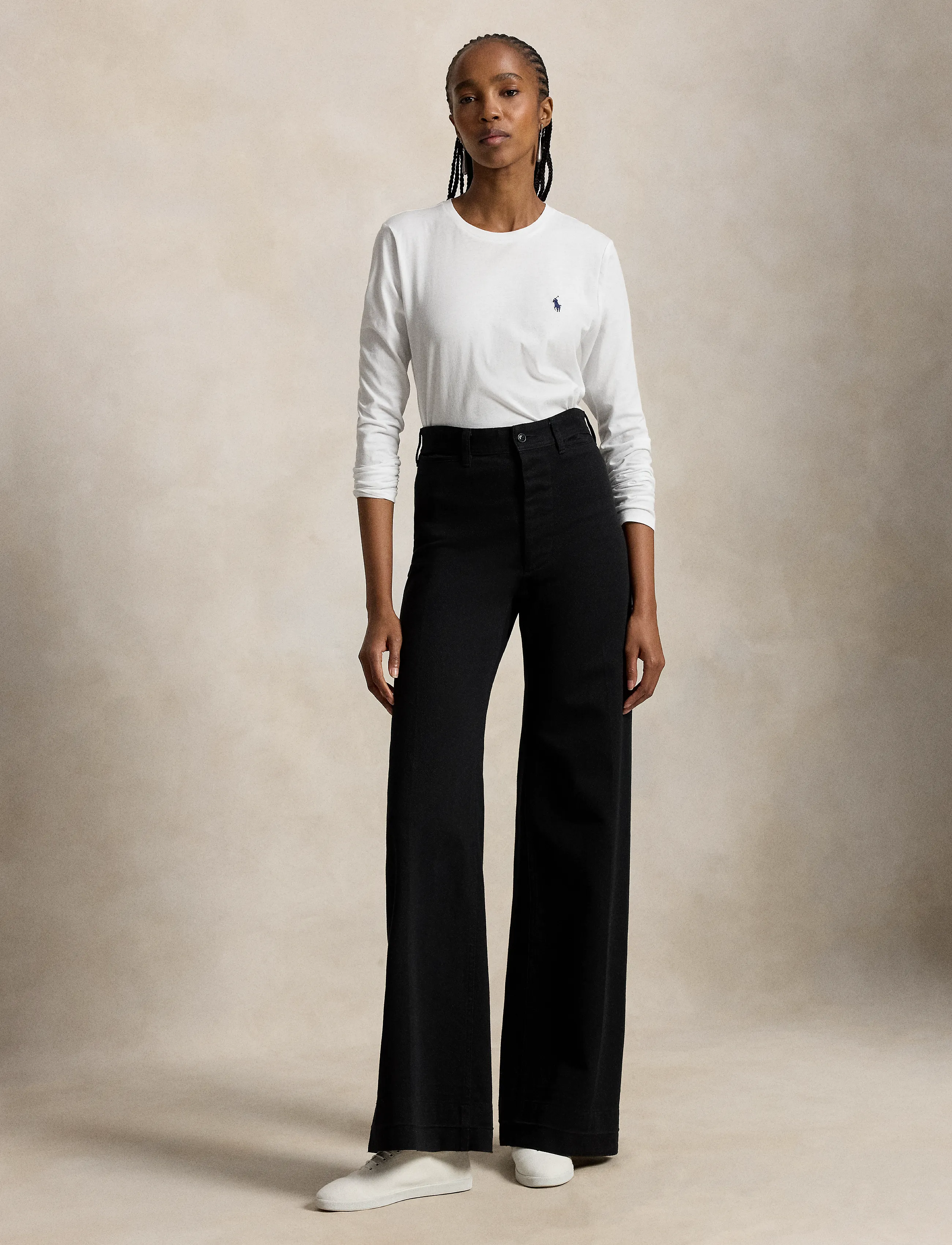 Polo Ralph Lauren - Classic Fit Jersey Long-Sleeve Tee - long-sleeved tops - white - 5