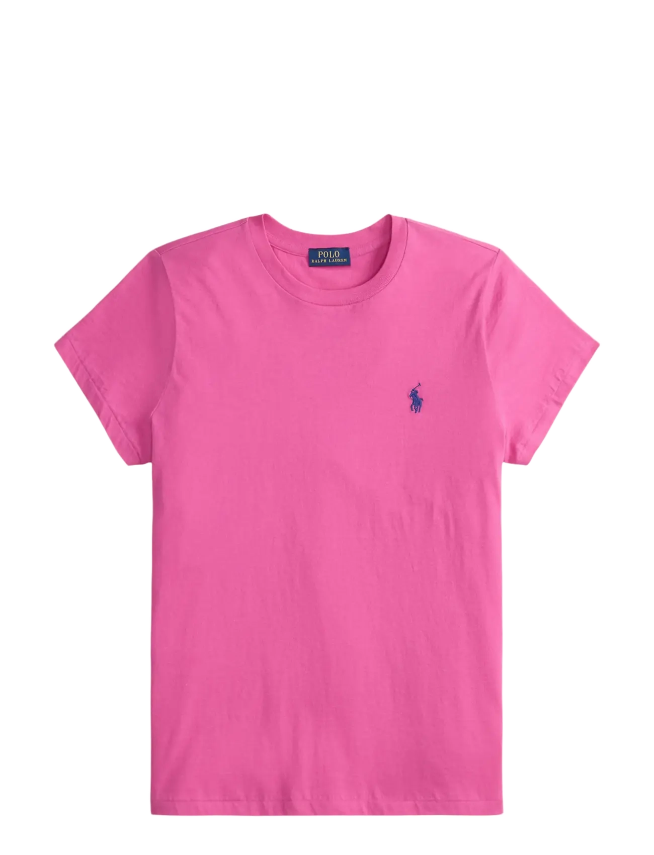 Polo Ralph Lauren Classic Fit Cotton Jersey Crewneck Tee - Kleidung - ACCENT PINK / pink/rose
