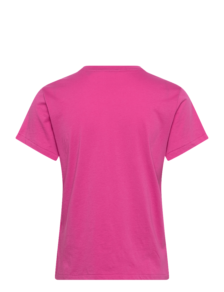 Polo Ralph Lauren - Classic Fit Cotton Jersey Crewneck Tee - t-shirts & tops - accent pink - 2