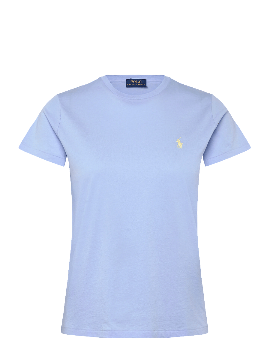 Polo Ralph Lauren - Classic Fit Cotton Jersey Crewneck Tee - t-shirts - baby blue - 1
