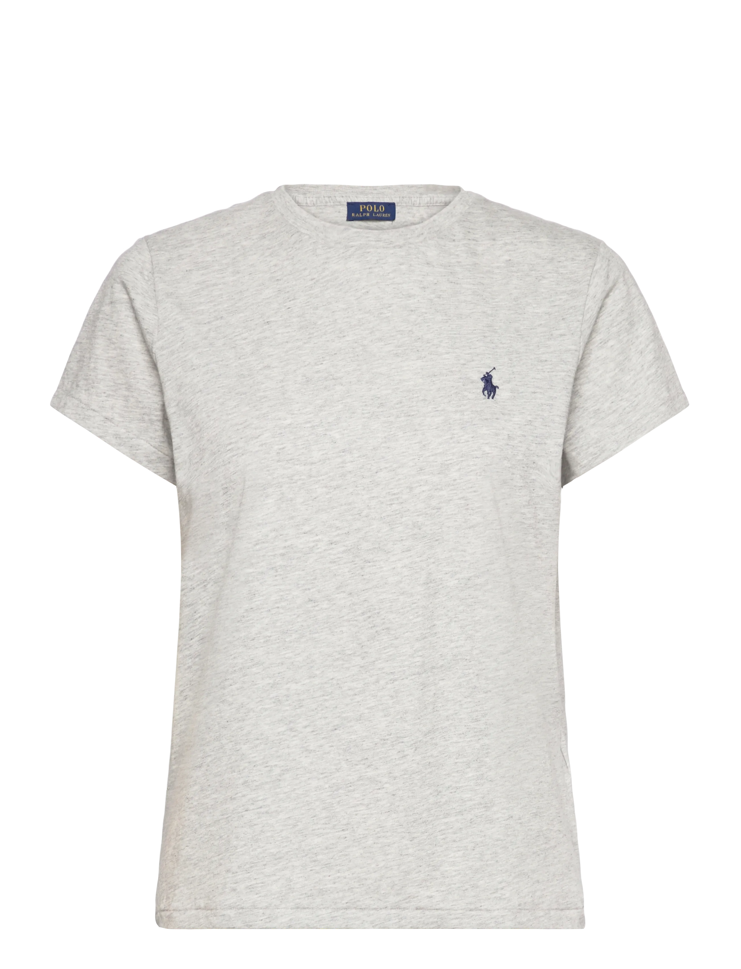 Polo Ralph Lauren Classic Fit Cotton Jersey Crewneck Tee - T-shirts - COBBLESTONE HEATH / grey