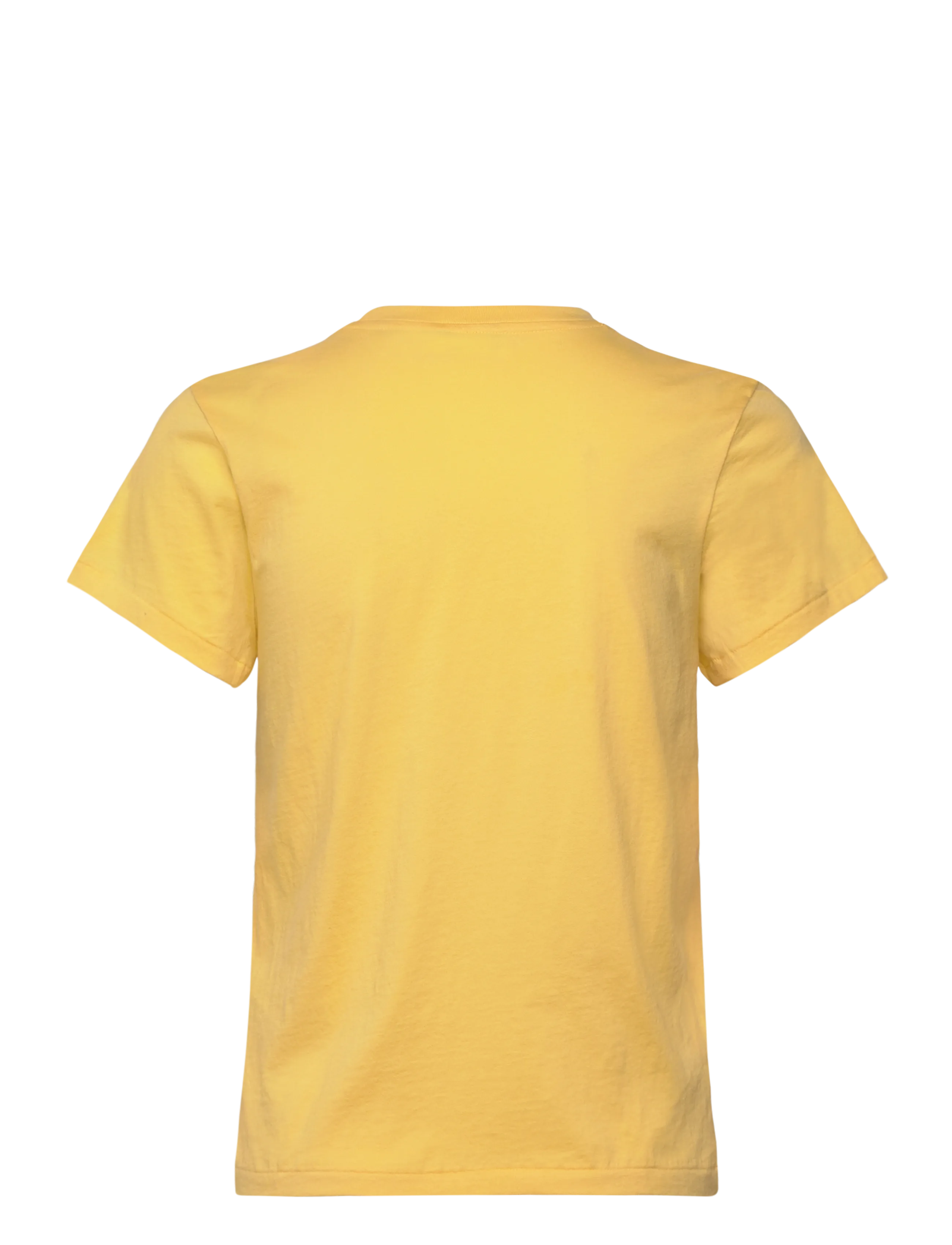 Polo Ralph Lauren - Classic Fit Cotton Jersey Crewneck Tee - t-shirts & tops - collegiate yellow - 2