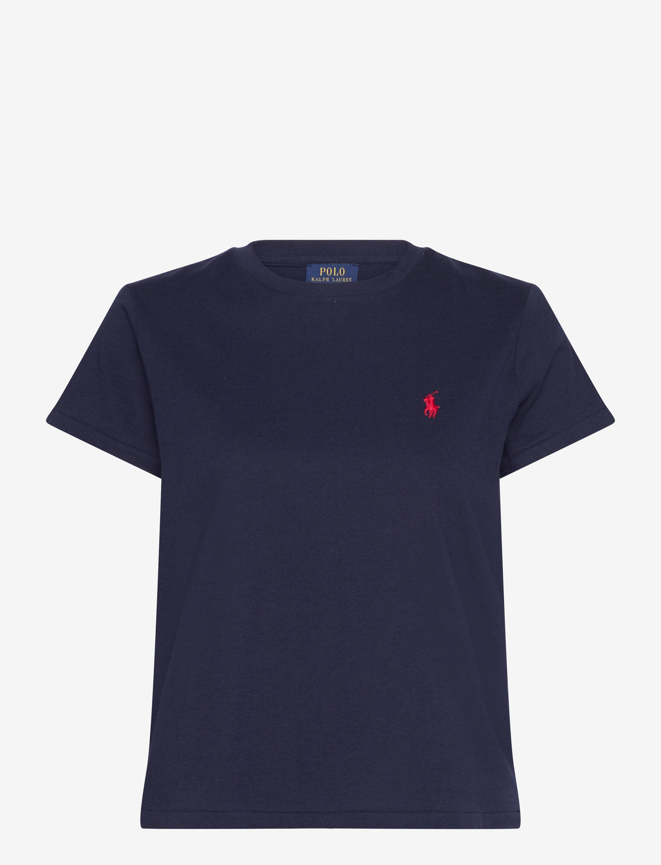 Polo Ralph Lauren - 40/1 COTTON JERSEY-KNT-T-SHIRT - t-shirts - cruise navy - 0