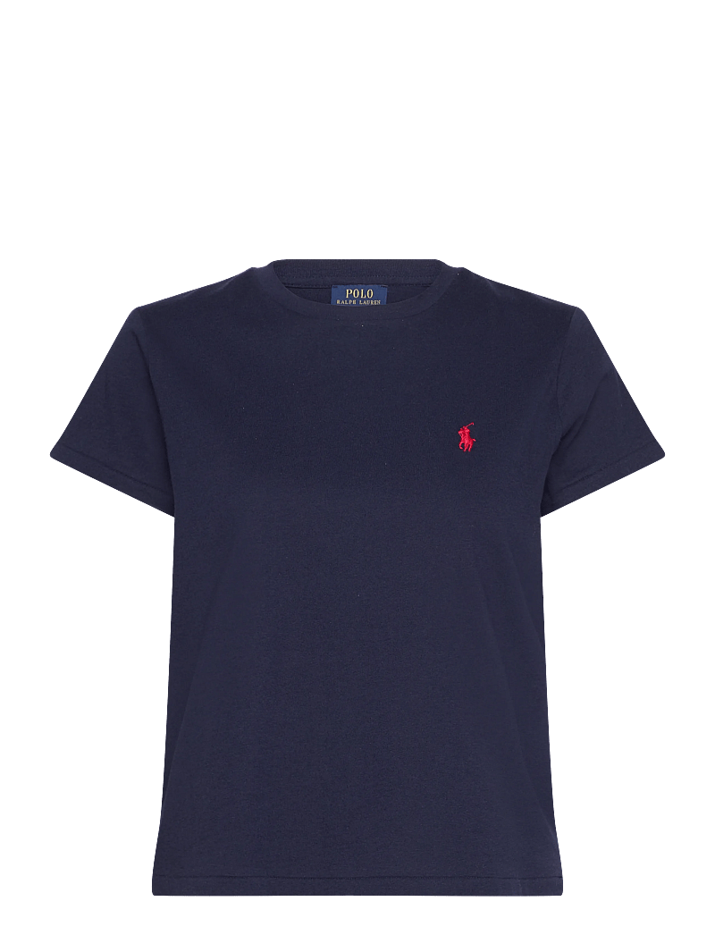 Polo Ralph Lauren - 40/1 COTTON JERSEY-KNT-T-SHIRT - t-shirts - cruise navy - 0