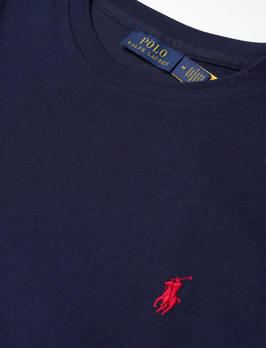 Polo Ralph Lauren - Classic Fit Cotton Jersey Crewneck Tee - t-shirts - cruise navy - 2