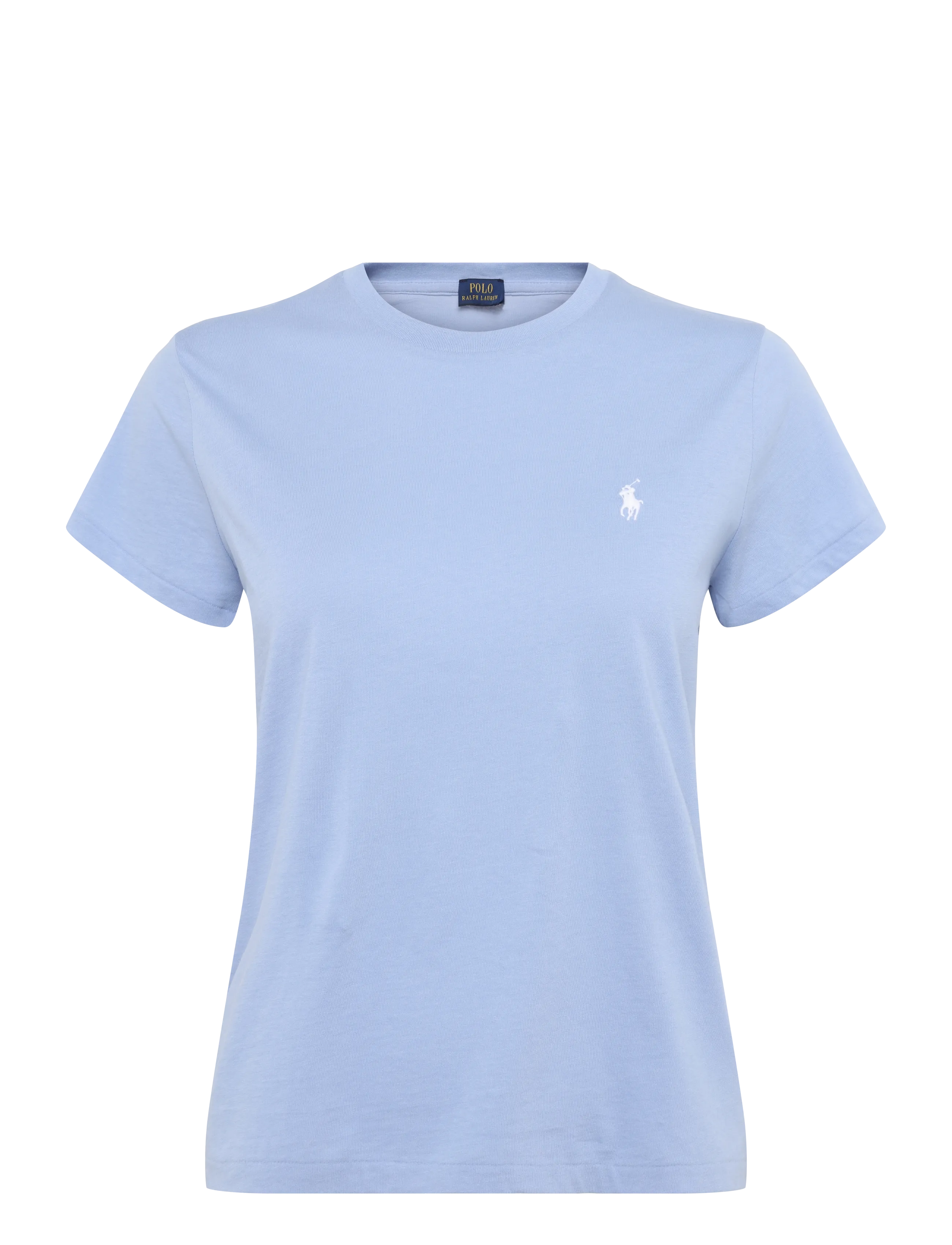Polo Ralph Lauren Classic Fit Cotton Jersey Crewneck Tee - Polo Ralph Lauren - DRESS SHIRT BLUE / blue