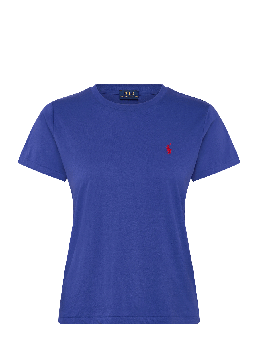 Polo Ralph Lauren - Classic Fit Cotton Jersey Crewneck Tee - t-shirts - gala blue - 1