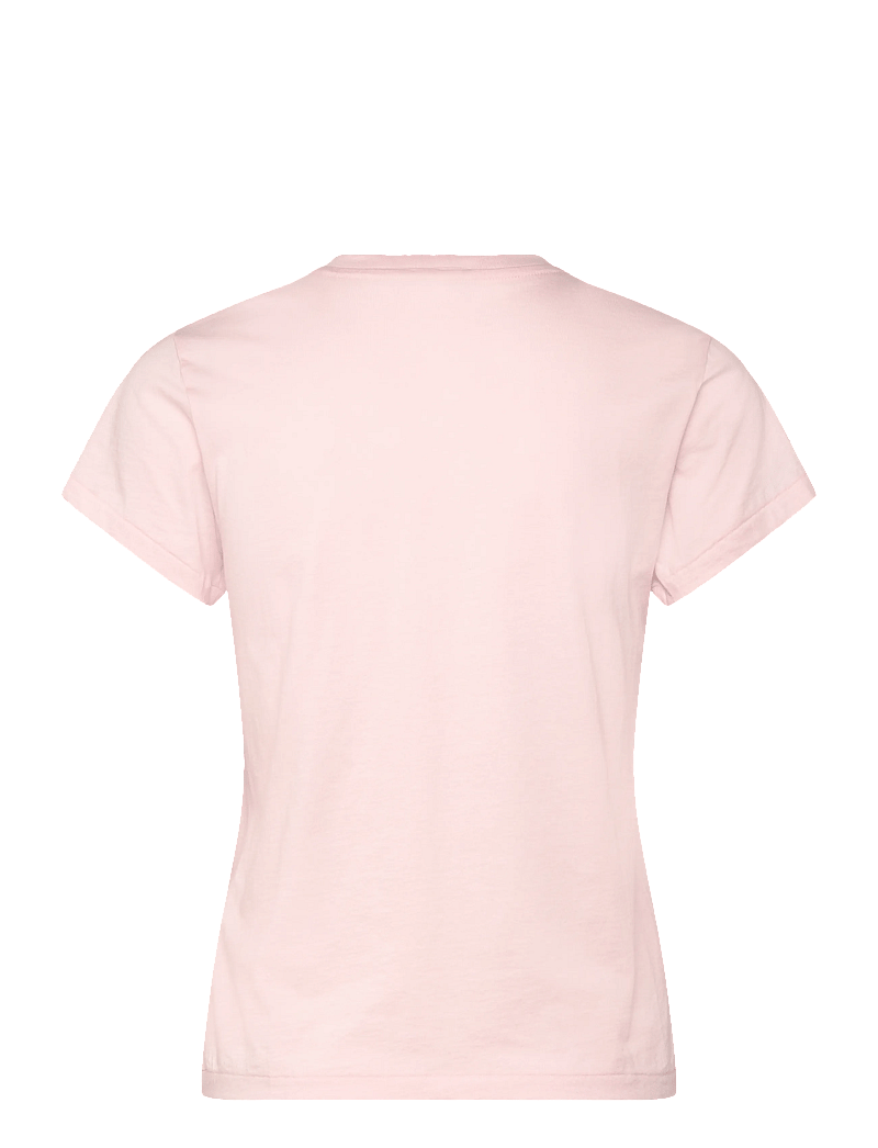 Polo Ralph Lauren - Classic Fit Cotton Jersey Crewneck Tee - t-särgid - pink sand - 1