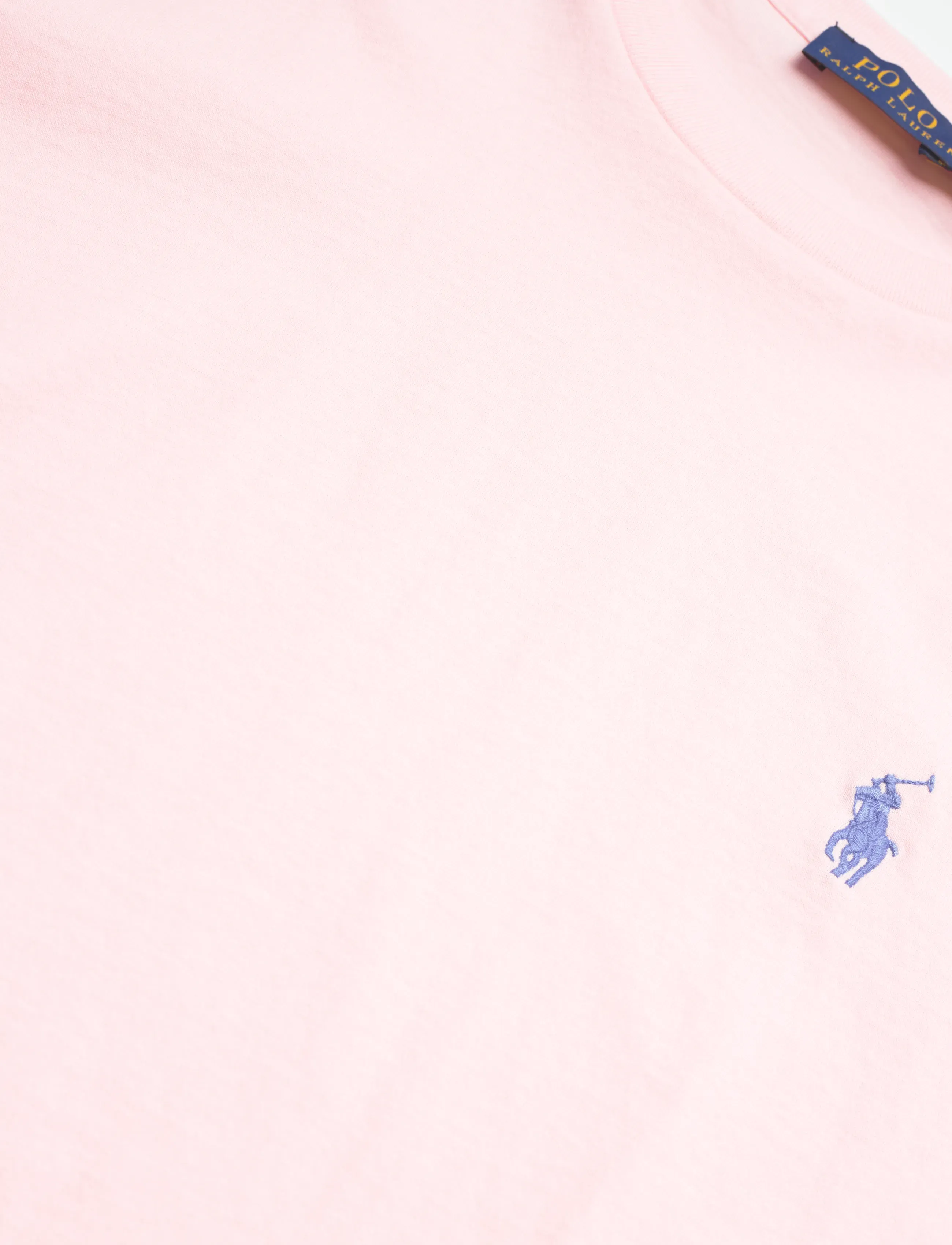 Polo Ralph Lauren - Classic Fit Cotton Jersey Crewneck Tee - t-shirts & tops - pink sand - 3
