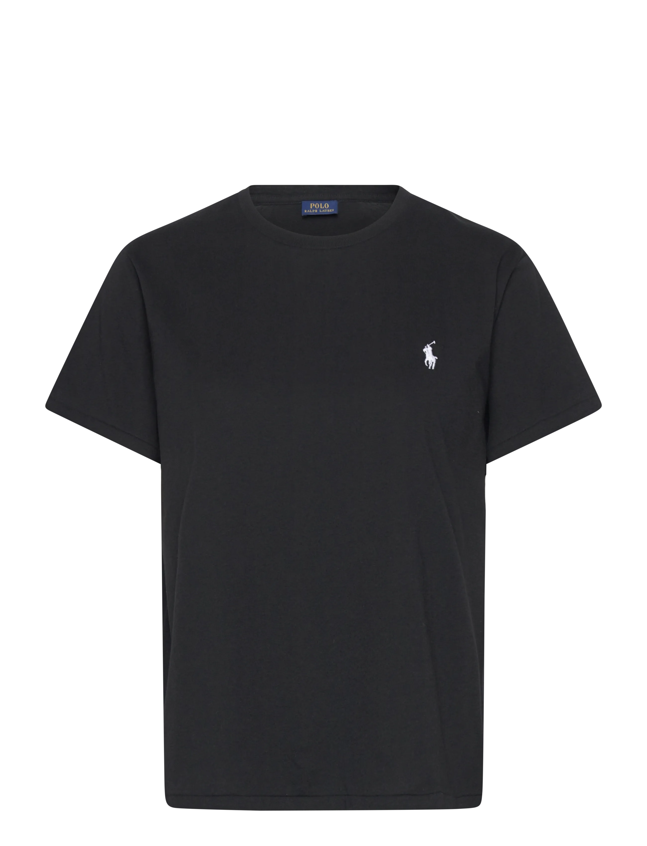 40/1 COTTON JERSEY-KNT-T-SHIRT - POLO BLACK