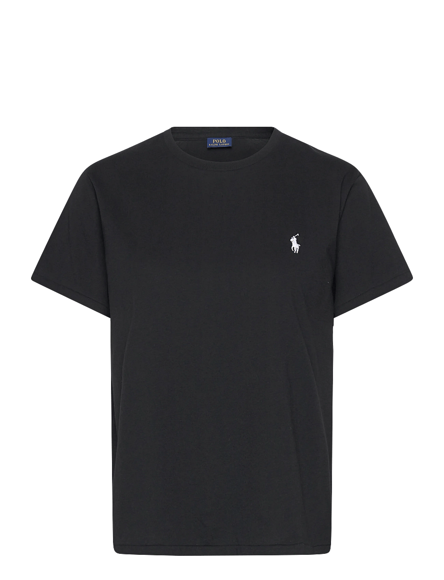 Polo Ralph Lauren - Classic Fit Cotton Jersey Crewneck Tee - t-shirts & tops - polo black - 0