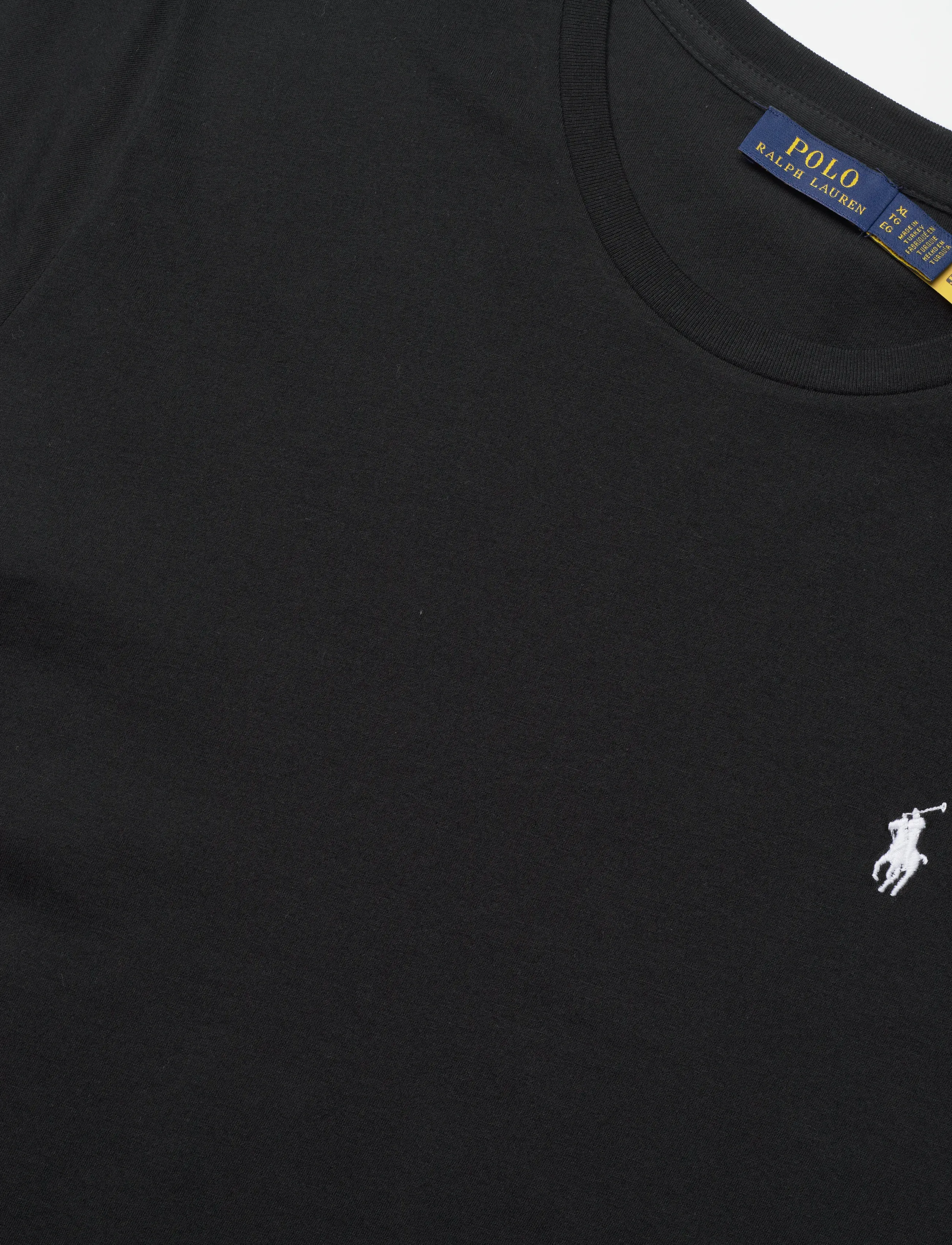 Polo Ralph Lauren - Classic Fit Cotton Jersey Crewneck Tee - t-shirts - polo black - 2