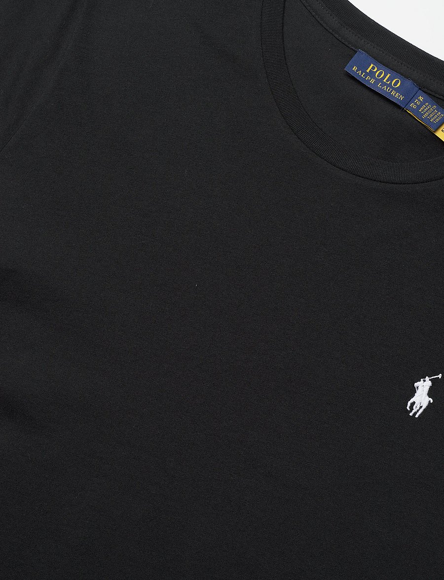 Polo Ralph Lauren - Classic Fit Cotton Jersey Crewneck Tee - t-shirts & tops - polo black - 2