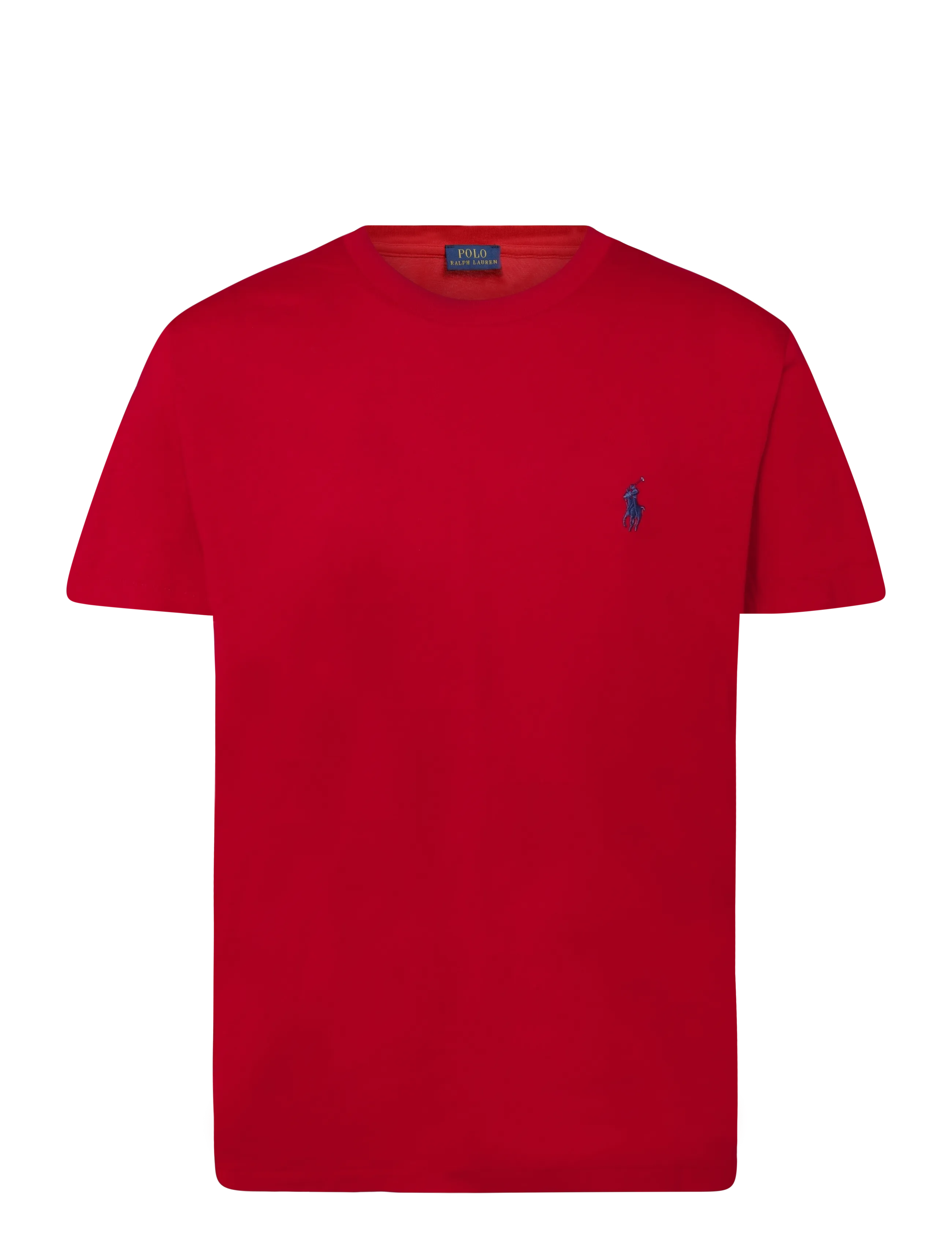 Polo Ralph Lauren Classic Fit Cotton Jersey Crewneck Tee - Tänavastiil - VERY RED / red