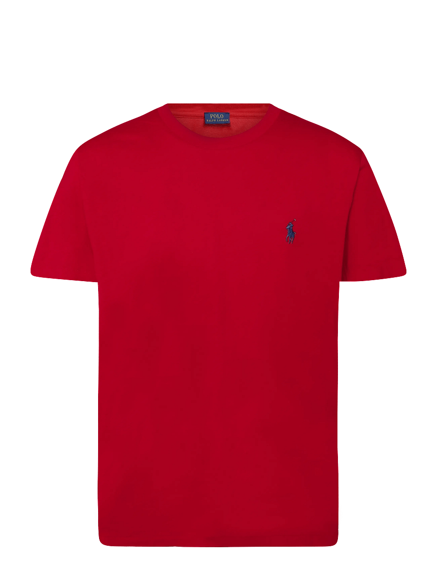 Polo Ralph Lauren - Classic Fit Cotton Jersey Crewneck Tee - t-särgid ja alussärgid - very red - 1