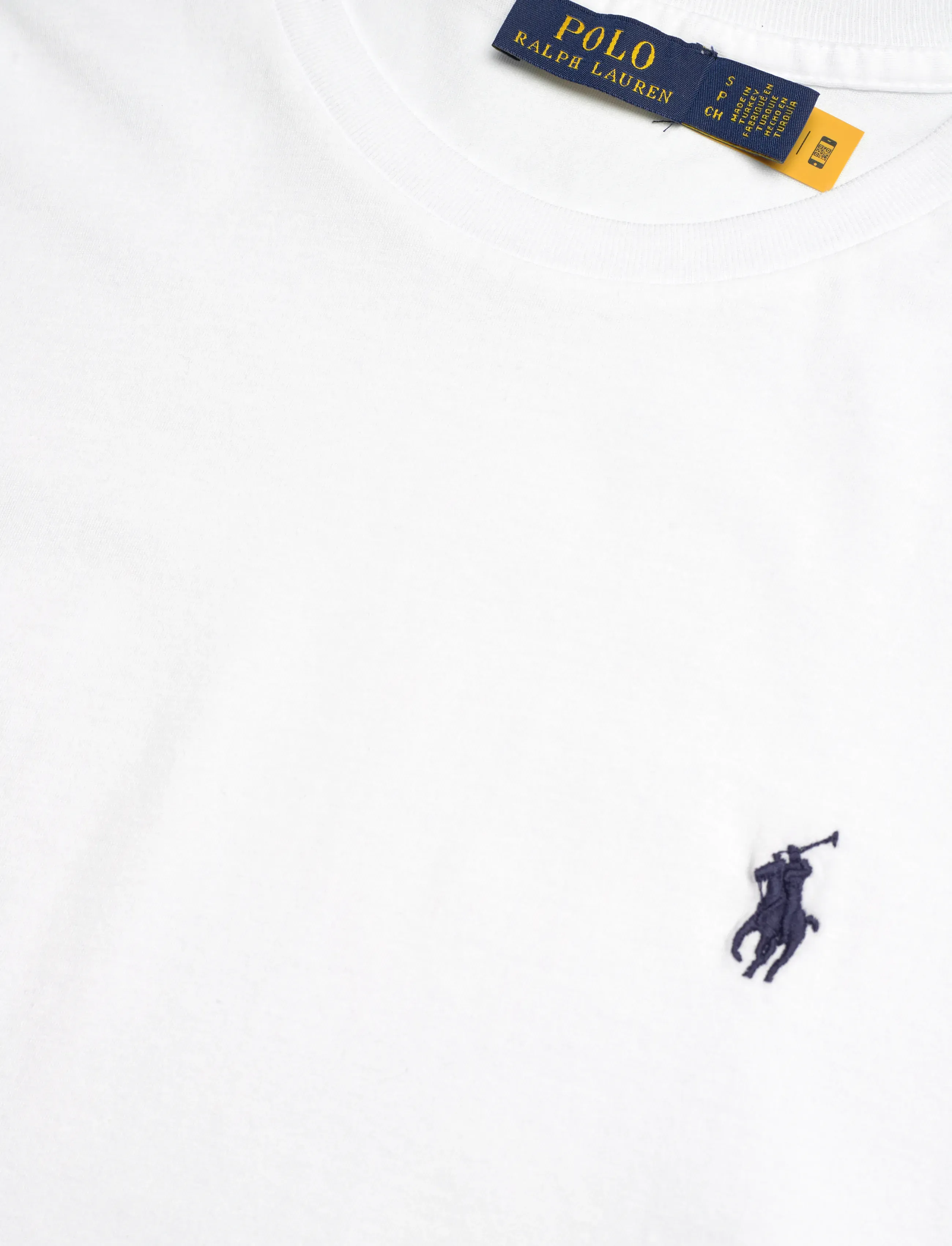 Polo Ralph Lauren - Classic Fit Cotton Jersey Crewneck Tee - t-shirts - white - 2