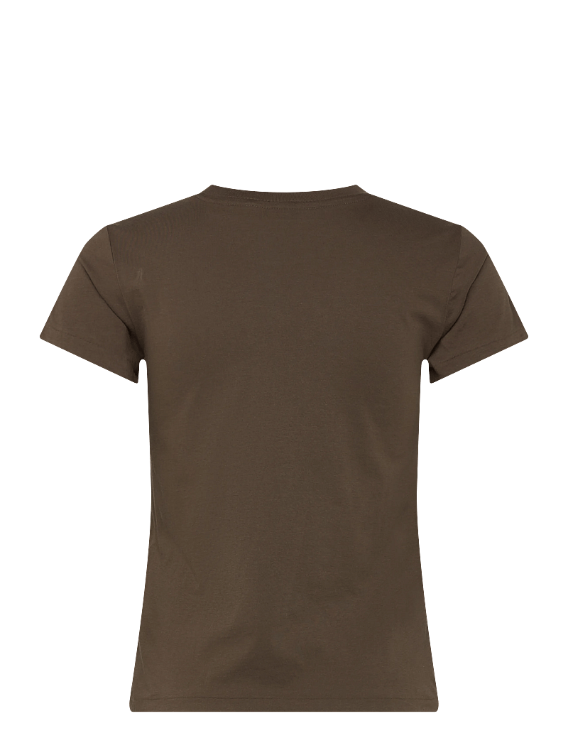 Polo Ralph Lauren - 40/1 COTTON JERSEY-KNT-T-SHIRT - t-shirts & tops - york brown - 1