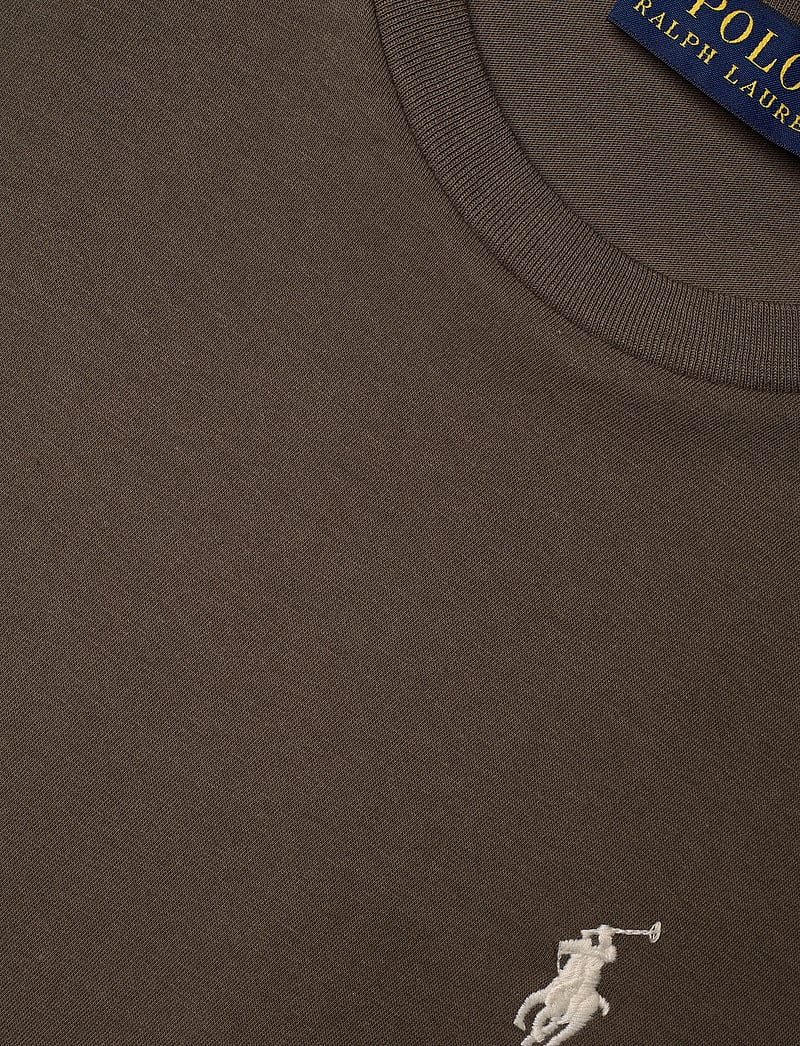 Polo Ralph Lauren - 40/1 COTTON JERSEY-KNT-T-SHIRT - t-shirts & tops - york brown - 2