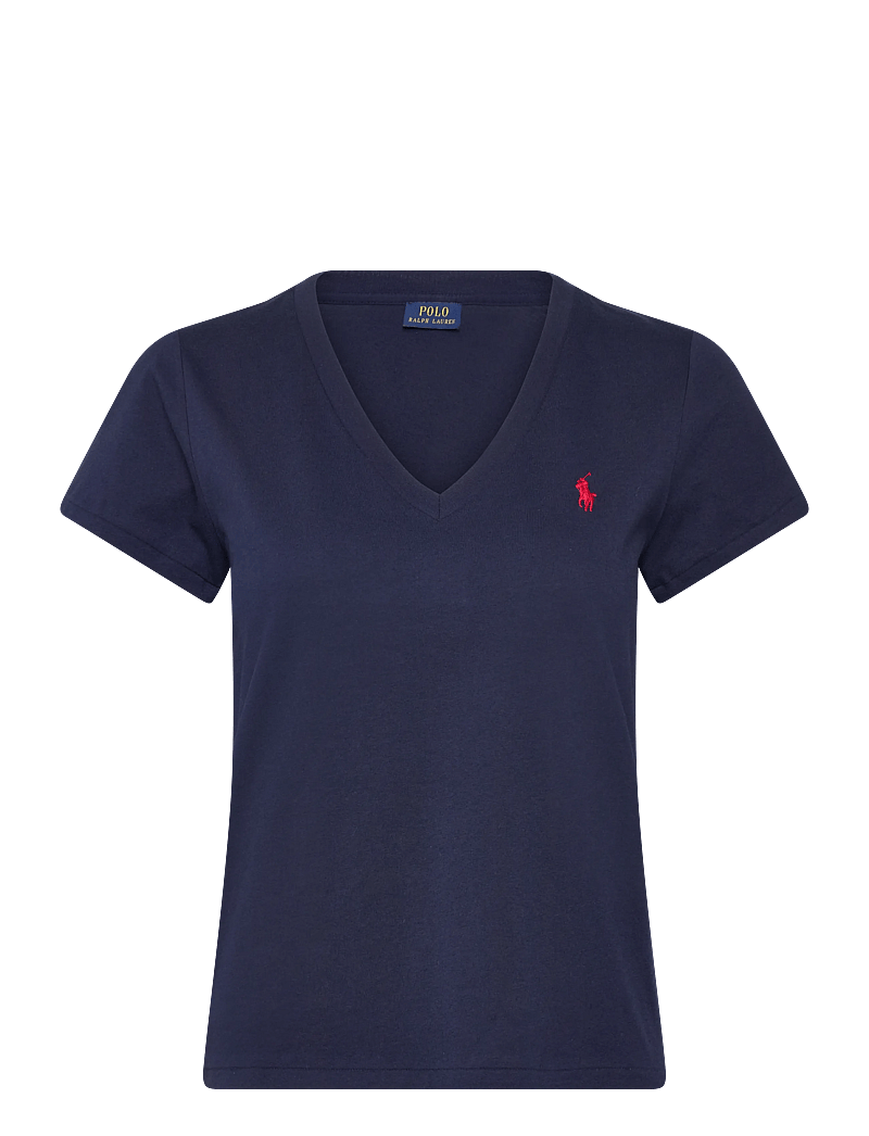 Polo Ralph Lauren - 40/1 COTTON JERSEY-KNT-T-SHIRT - t-shirts - cruise navy - 0