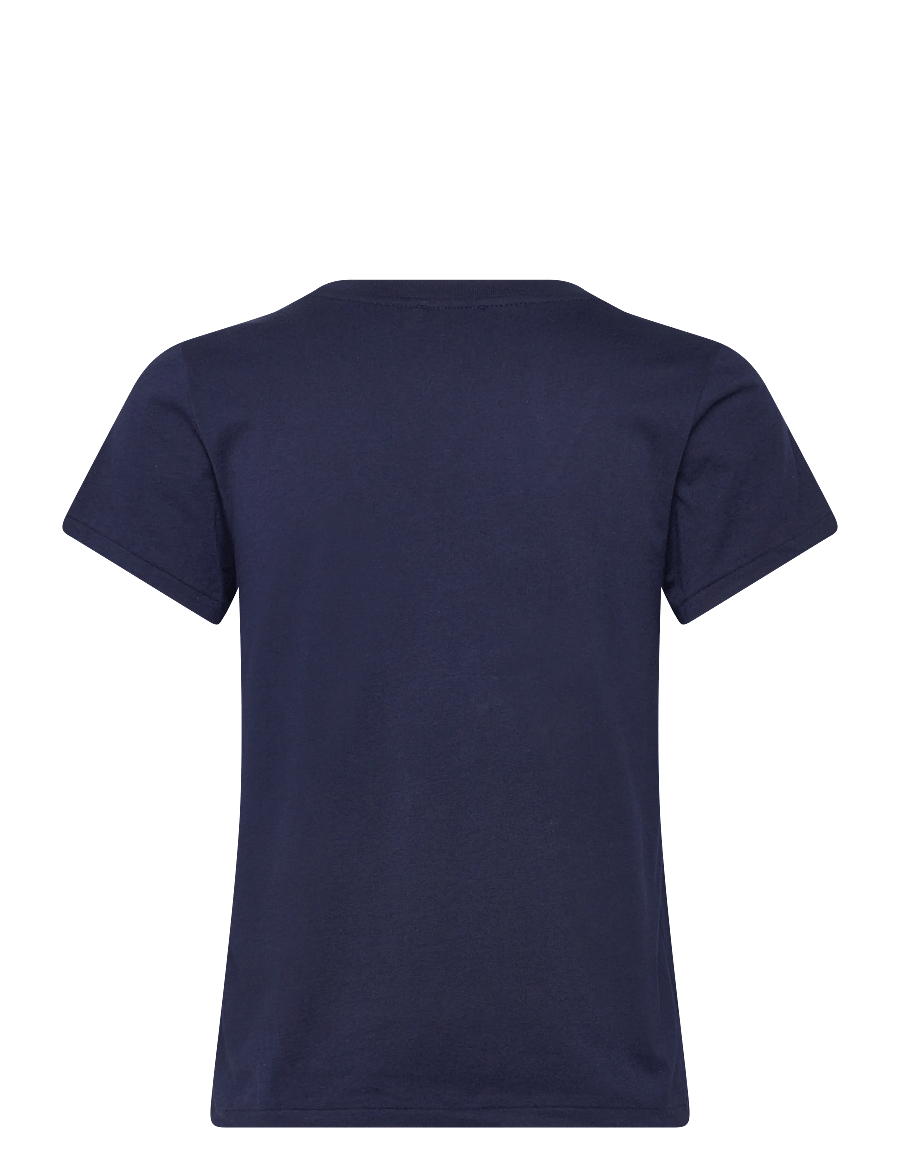 Polo Ralph Lauren - Cotton Jersey V-Neck Tee - t-shirts - cruise navy - 1