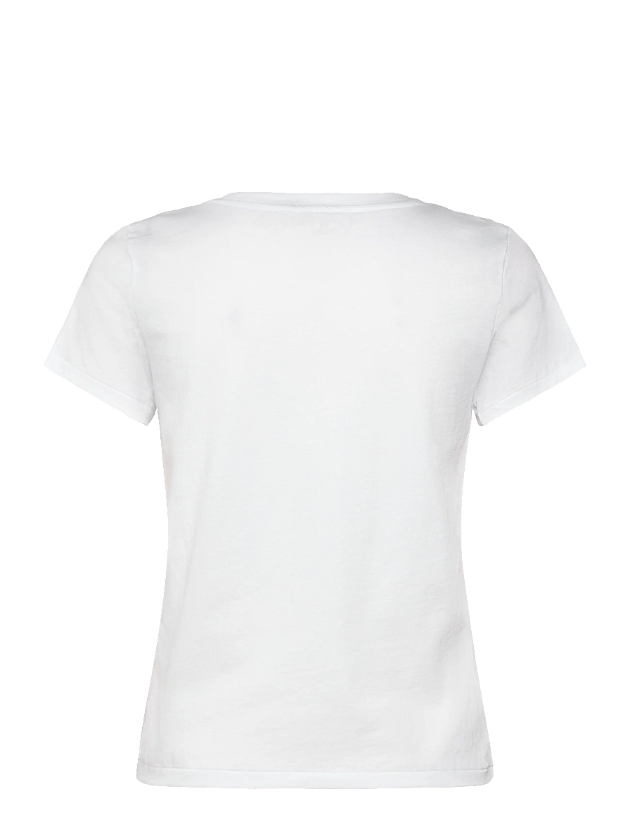 Polo Ralph Lauren - Cotton Jersey V-Neck Tee - t-shirts - white - 2