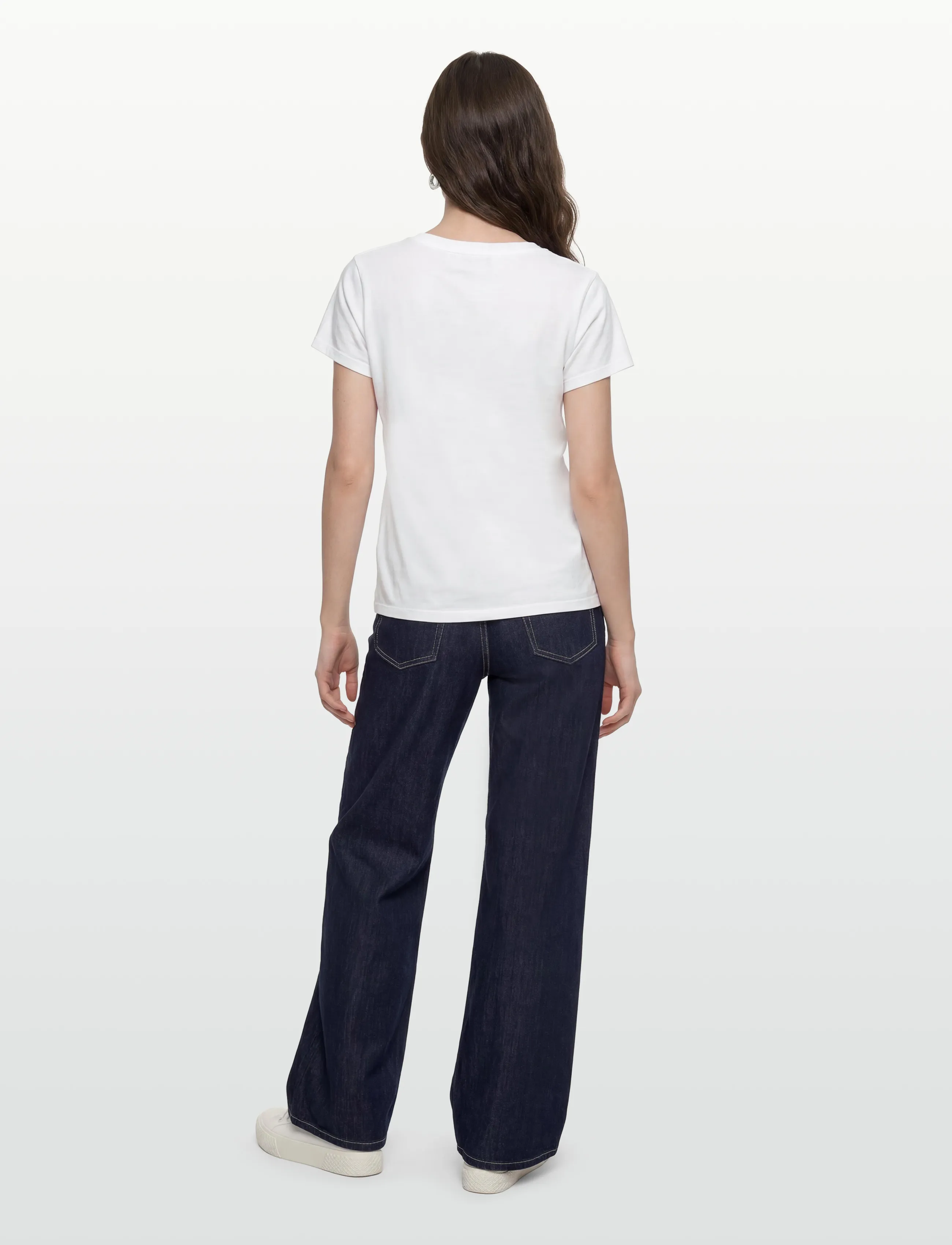 Polo Ralph Lauren - Cotton Jersey V-Neck Tee - t-shirts - white - 4