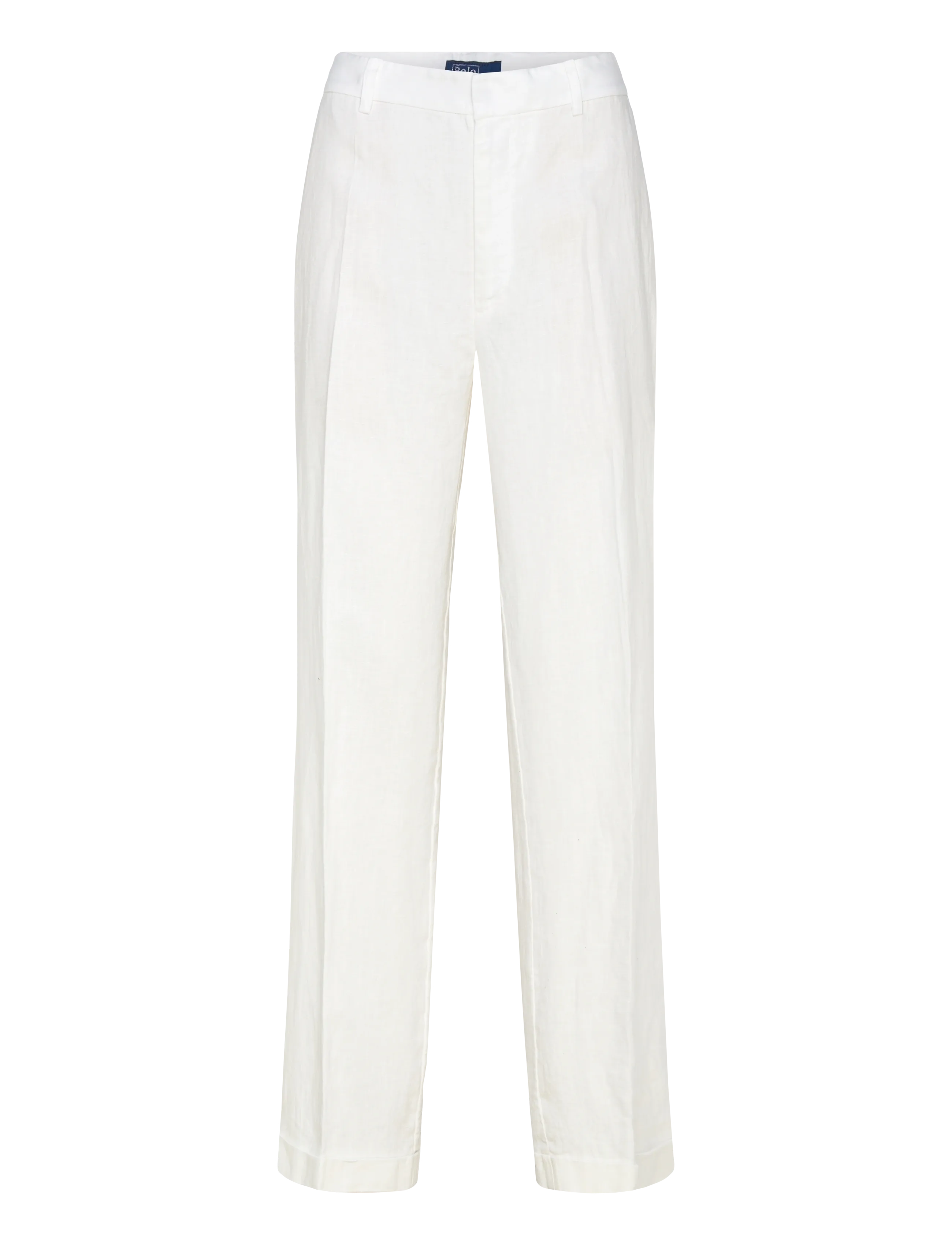 Polo Ralph Lauren 9/1 PD LINEN-WVN-PANTS - Hosen - NEVIS / white