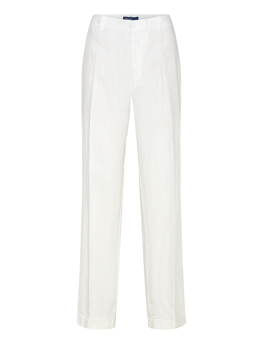 Polo Ralph Lauren - 9/1 PD LINEN-WVN-PANTS - hørbukser - nevis - 1