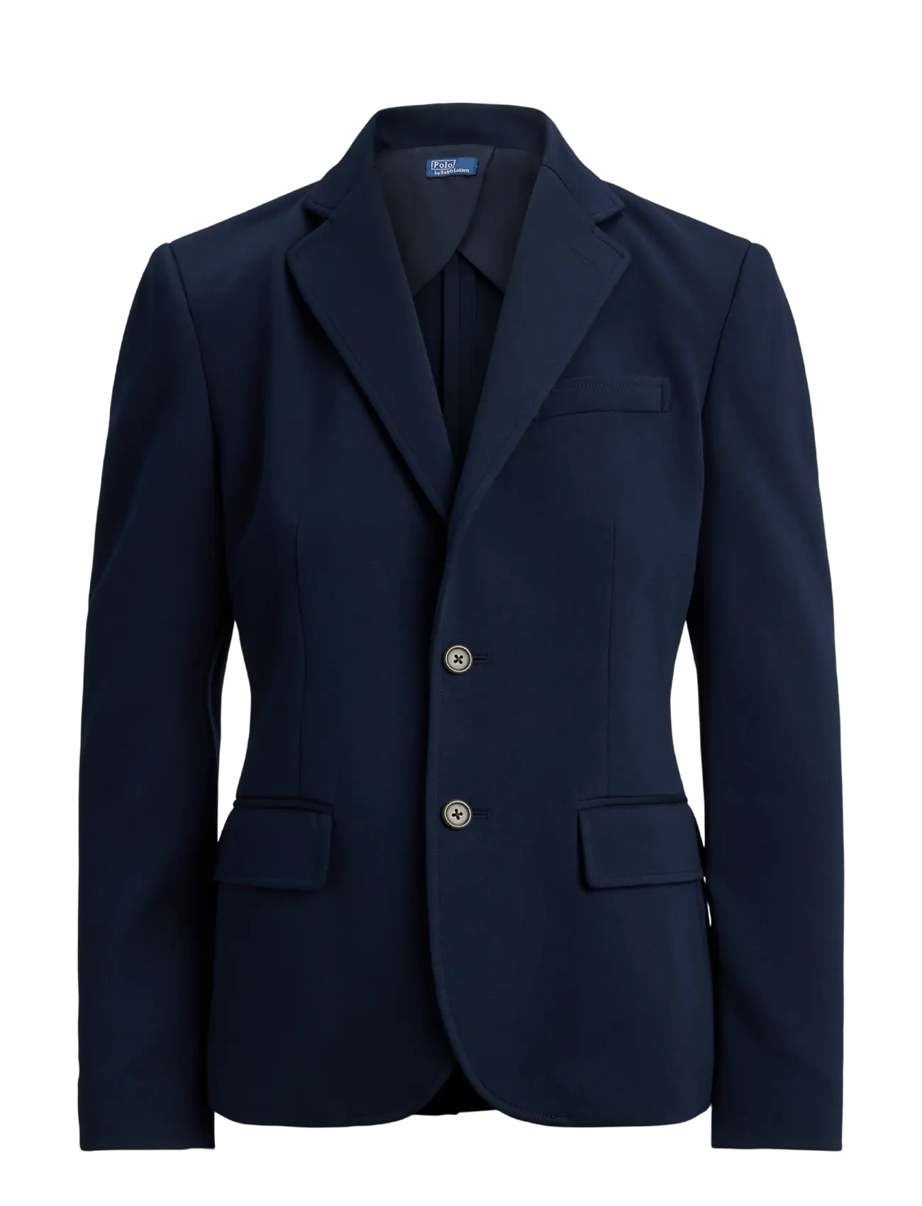 Polo Ralph Lauren Single-Breasted Ponte Blazer - Polo Ralph Lauren - AVIATOR NAVY / navy