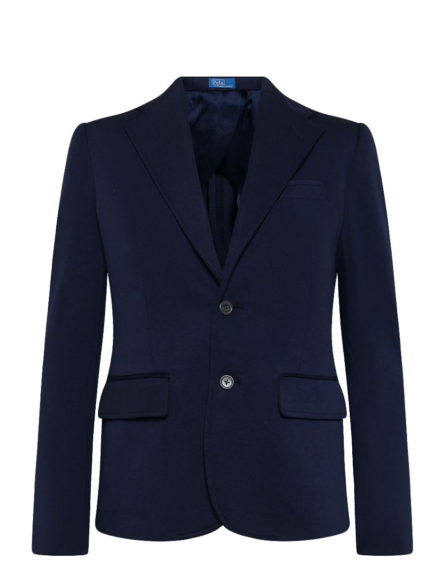 Polo Ralph Lauren - Single-Breasted Ponte Blazer - enkeltradede blazere - aviator navy - 0