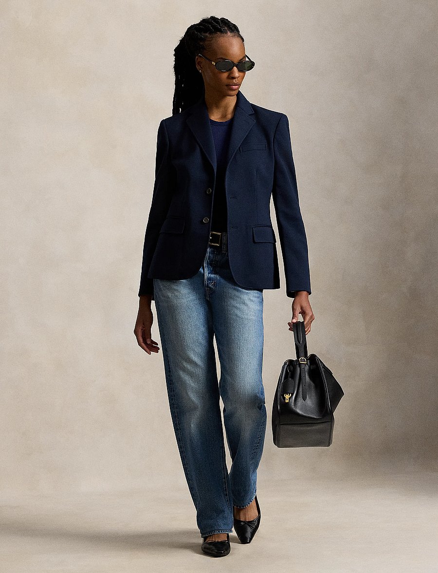 Polo Ralph Lauren - Single-Breasted Ponte Blazer - einreihige blazer - aviator navy - 3