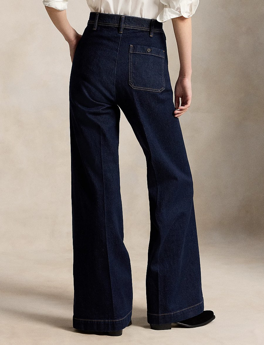 Polo Ralph Lauren - Beaton Jean - utsvängda jeans - evoria wash - 2
