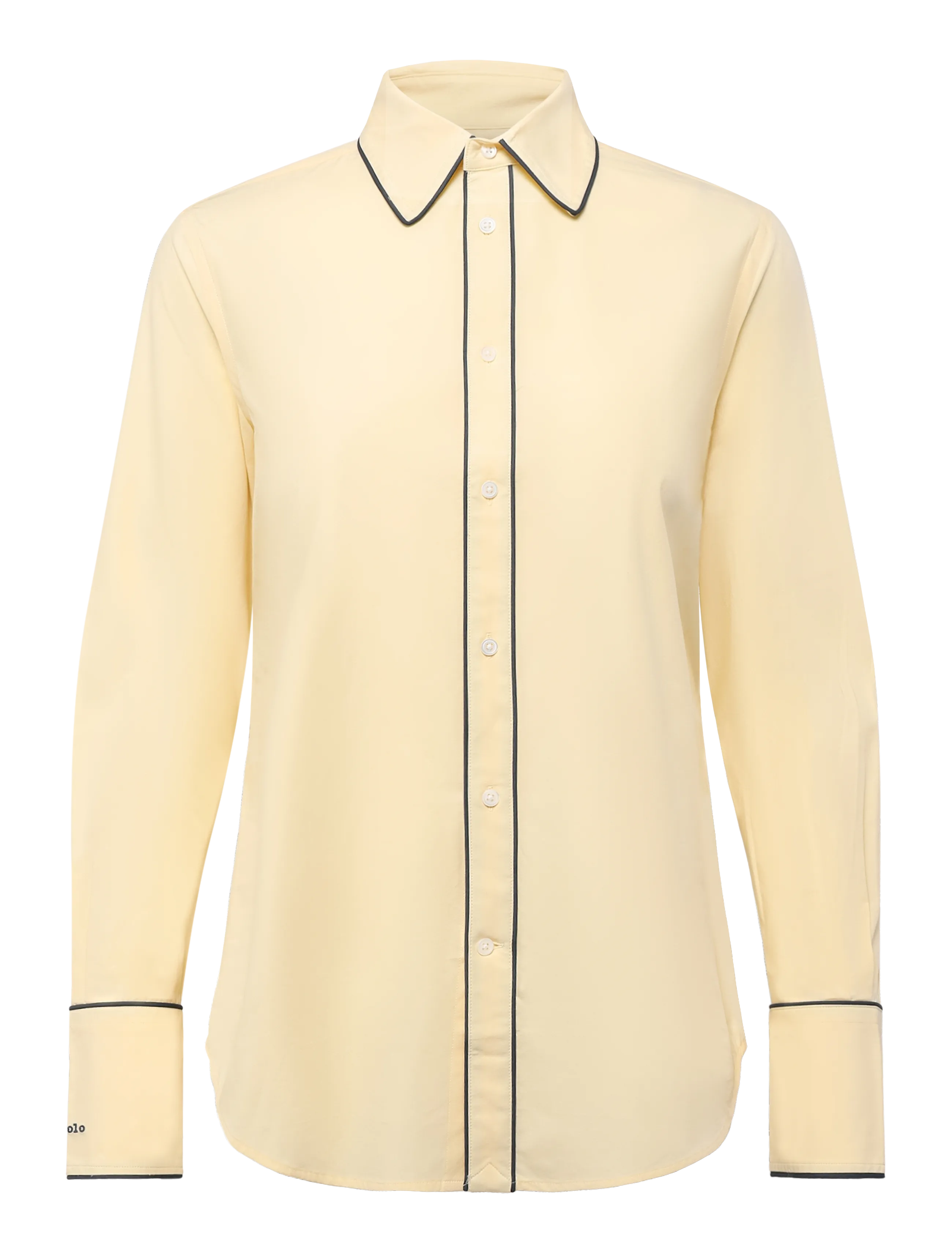 Polo Ralph Lauren - Stretch Slim Fit Stretch Cotton Shirt - långärmade skjortor - t bird yellow - 1