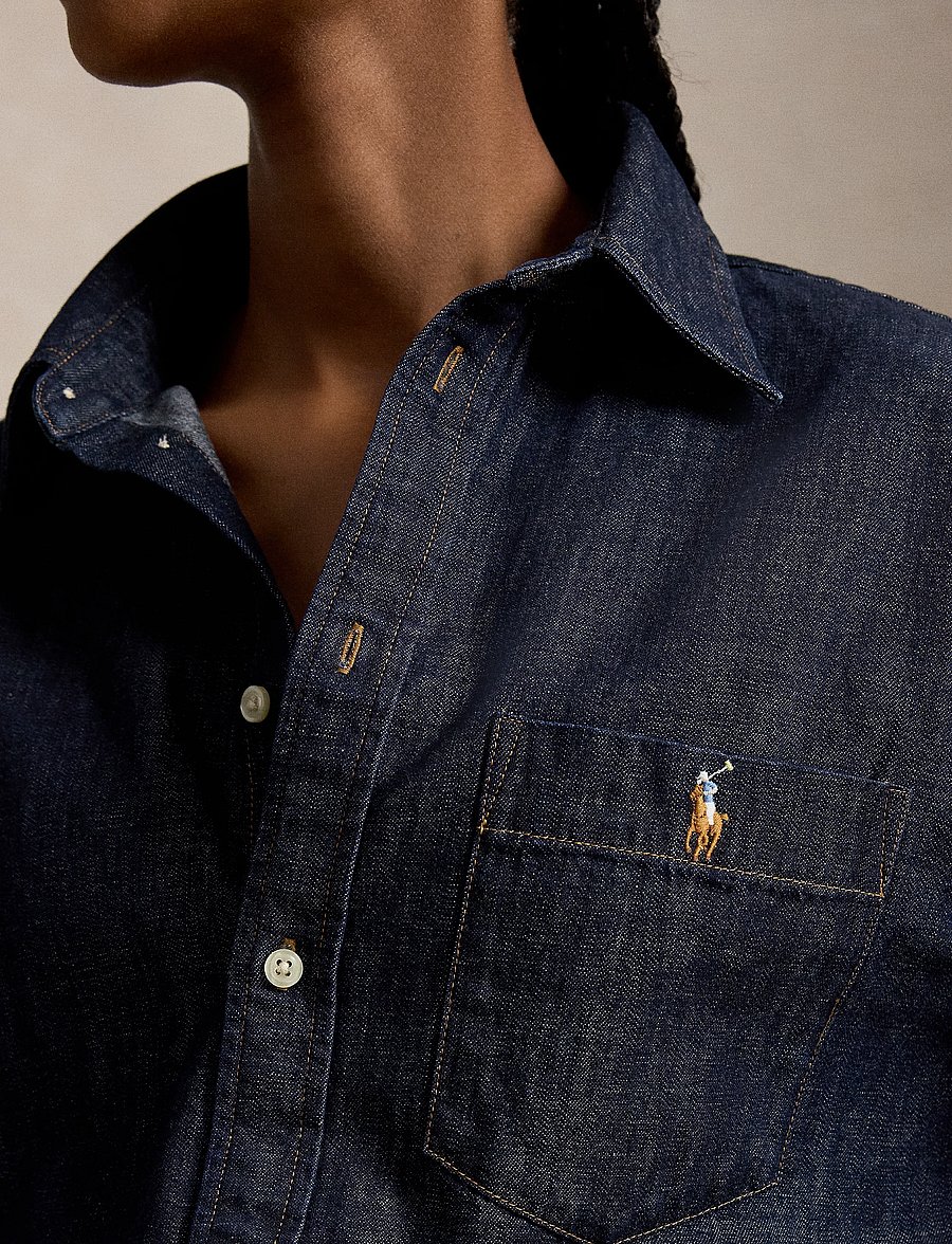 Polo Ralph Lauren - The Big Denim Shirt - denimskjorter - jemisons wash - 4